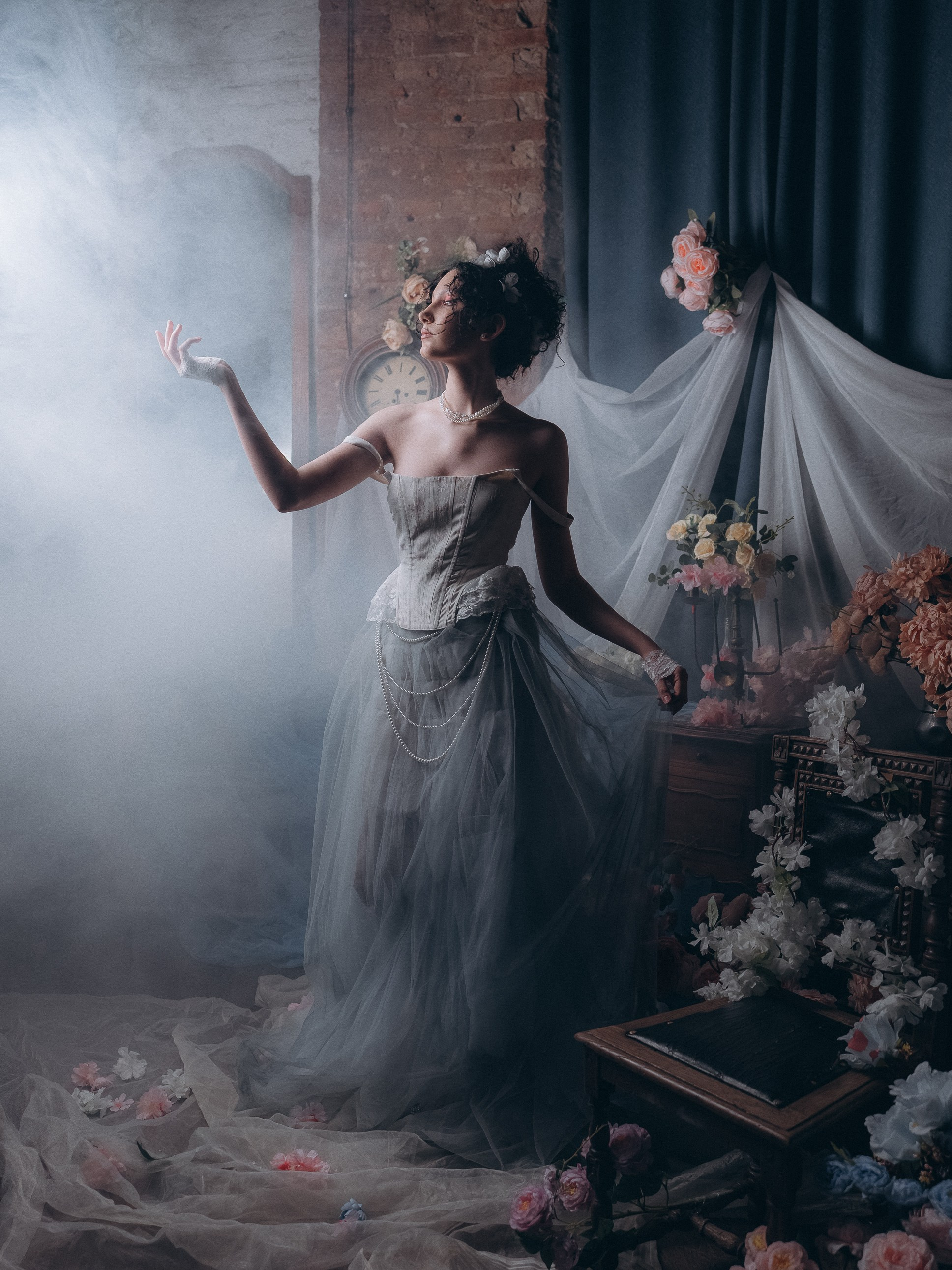 Весенняя съёмка с&nbsp;цветами