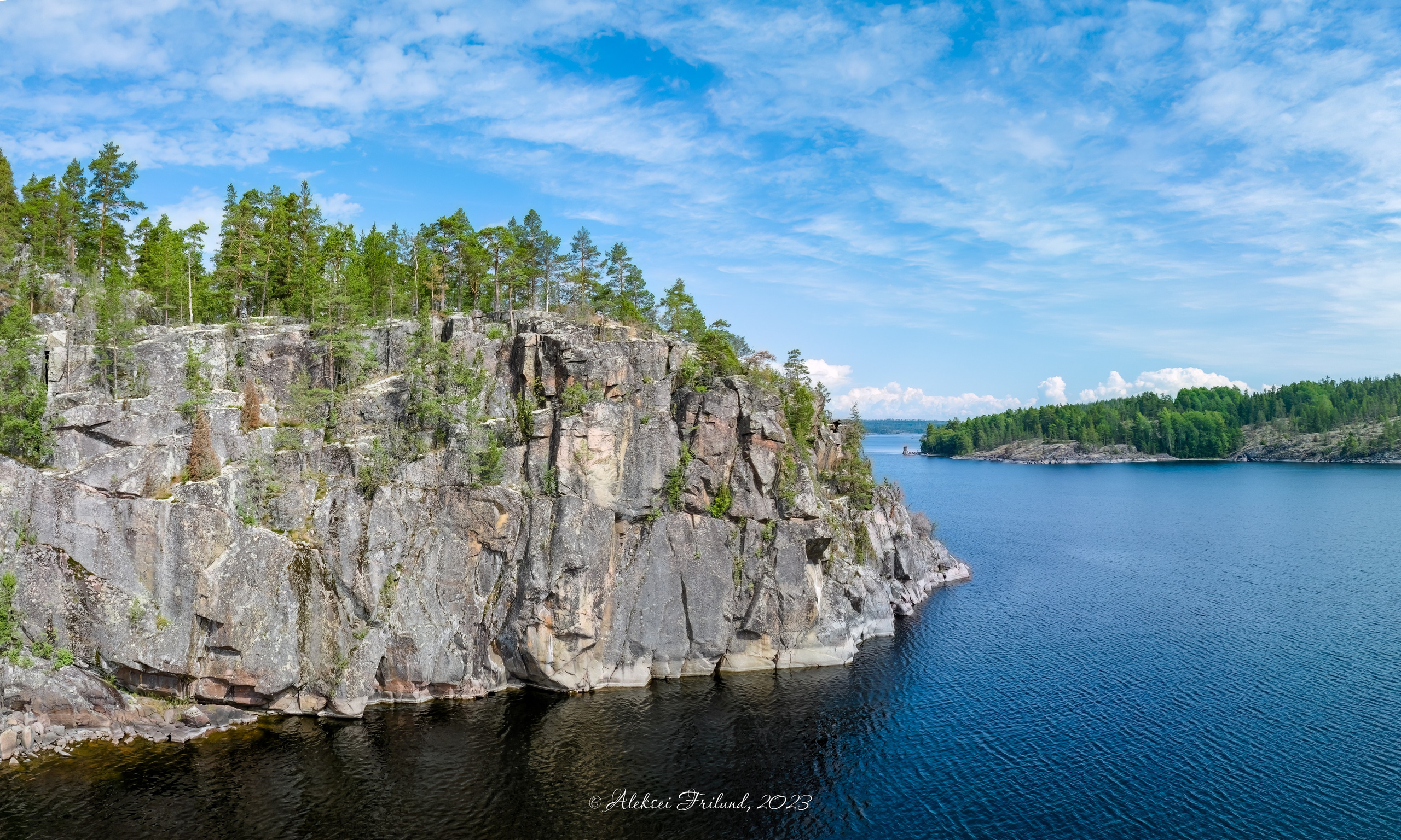 Ладожское озеро. Аэросъемка. Фото и Видео в Карелии. Алексей Фрилунд