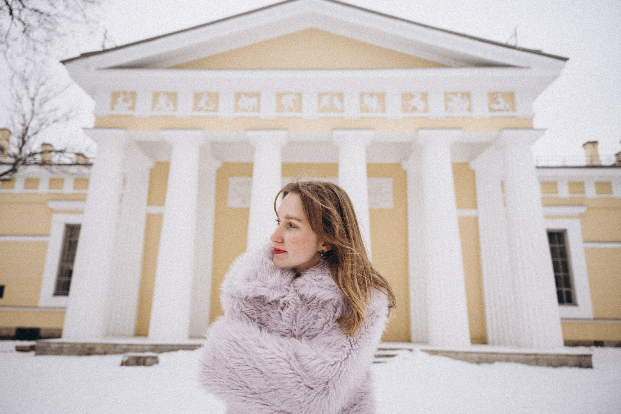 Мерзнуть в феврале на Ваське. Даша Яковенко Фотограф Спб