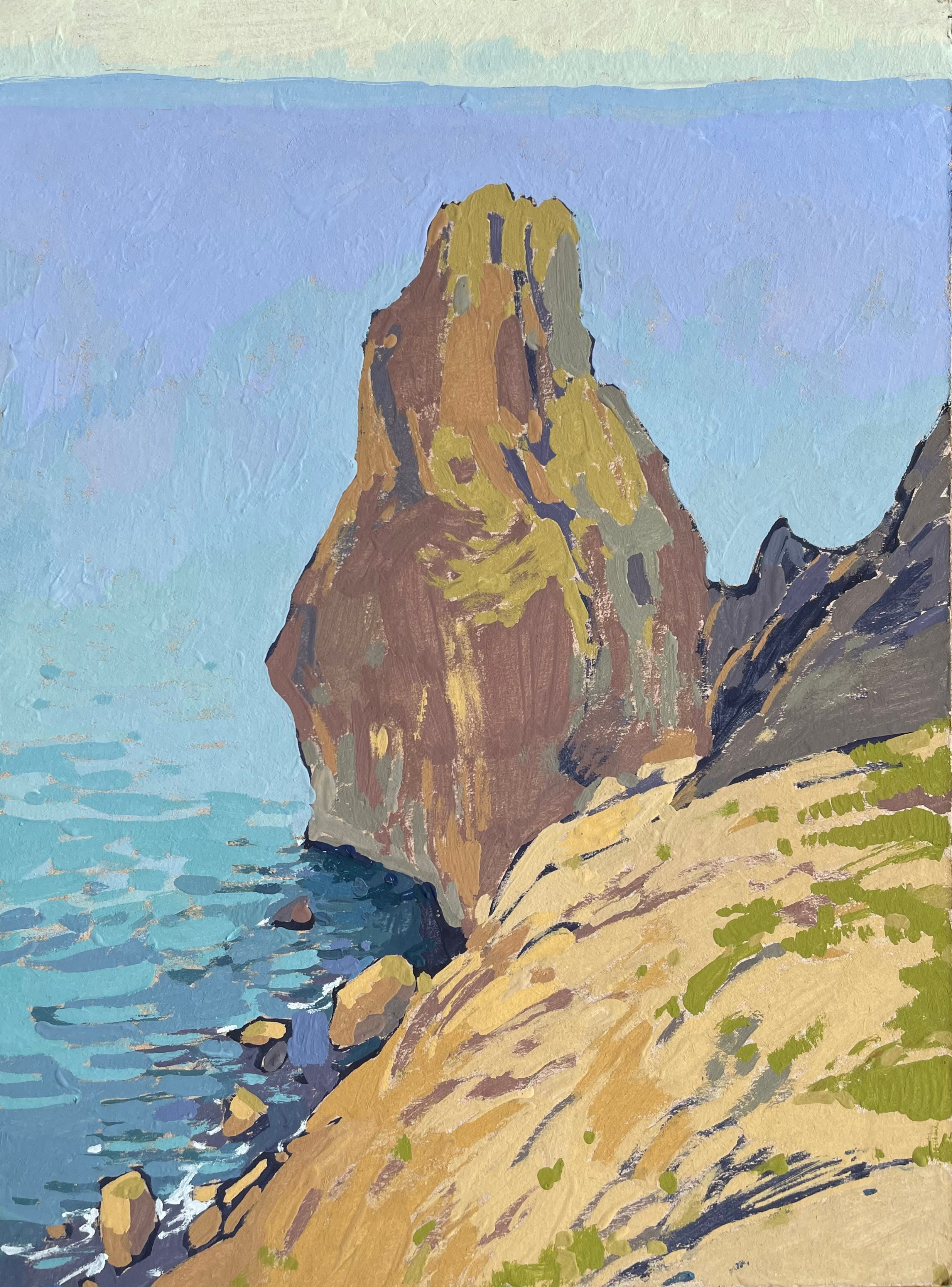 Крым. Художница Лиза Владимирова