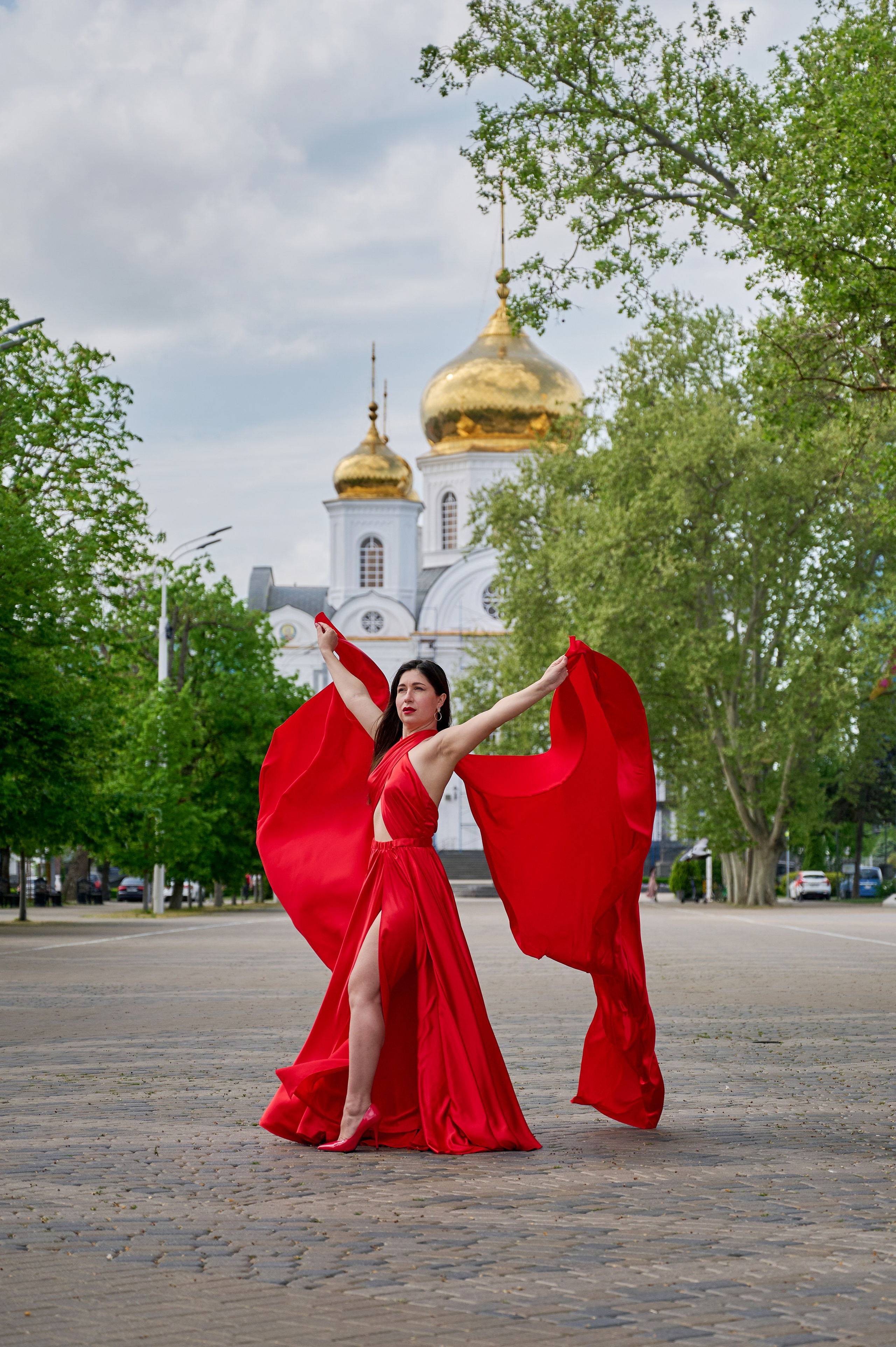 В красном. Свадебный, семейный фотограф в Краснодаре