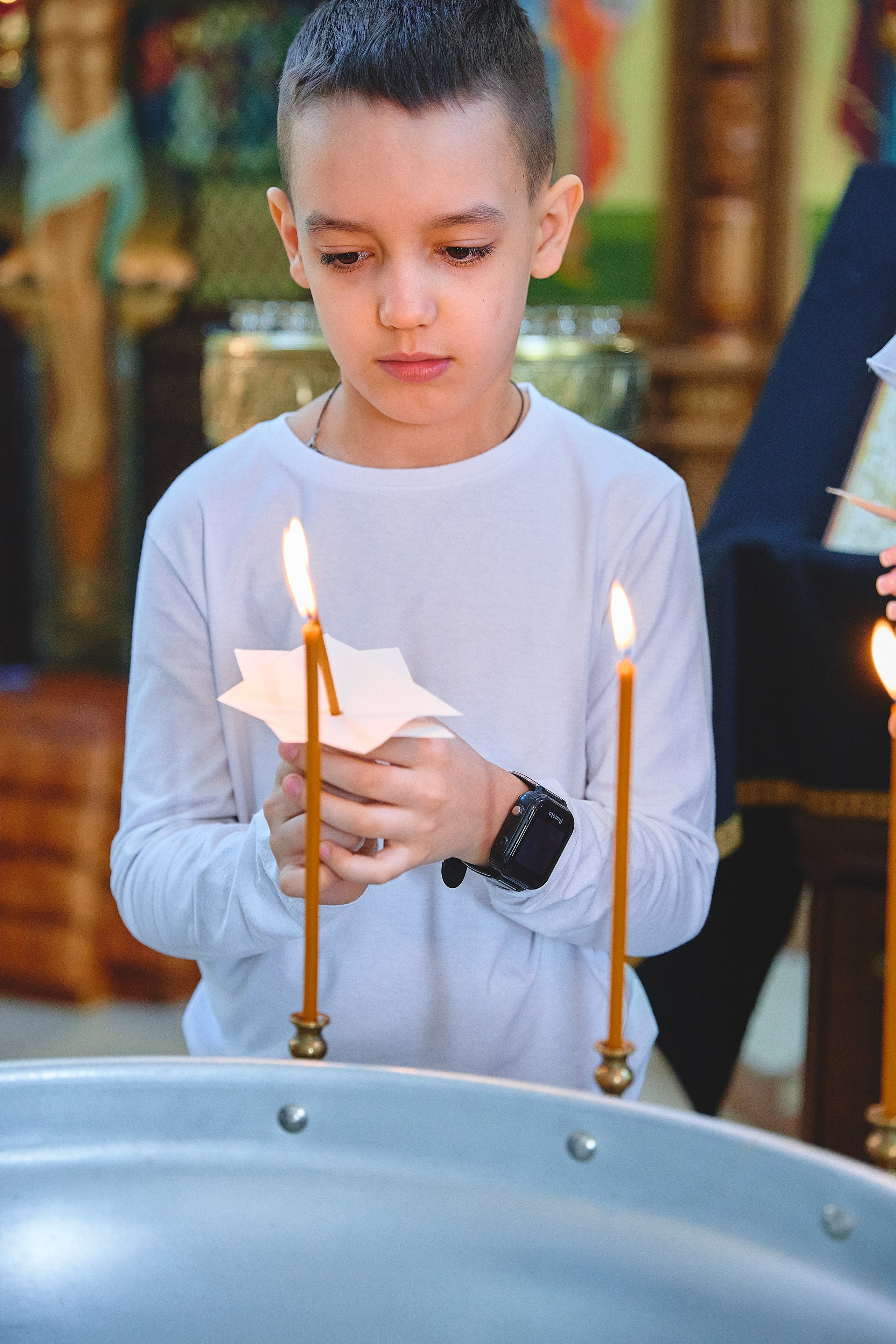 Крещение. Любовь Гальцова — свадебный, семейный, детский фотограф в городе Кемерово и Кемеровской области