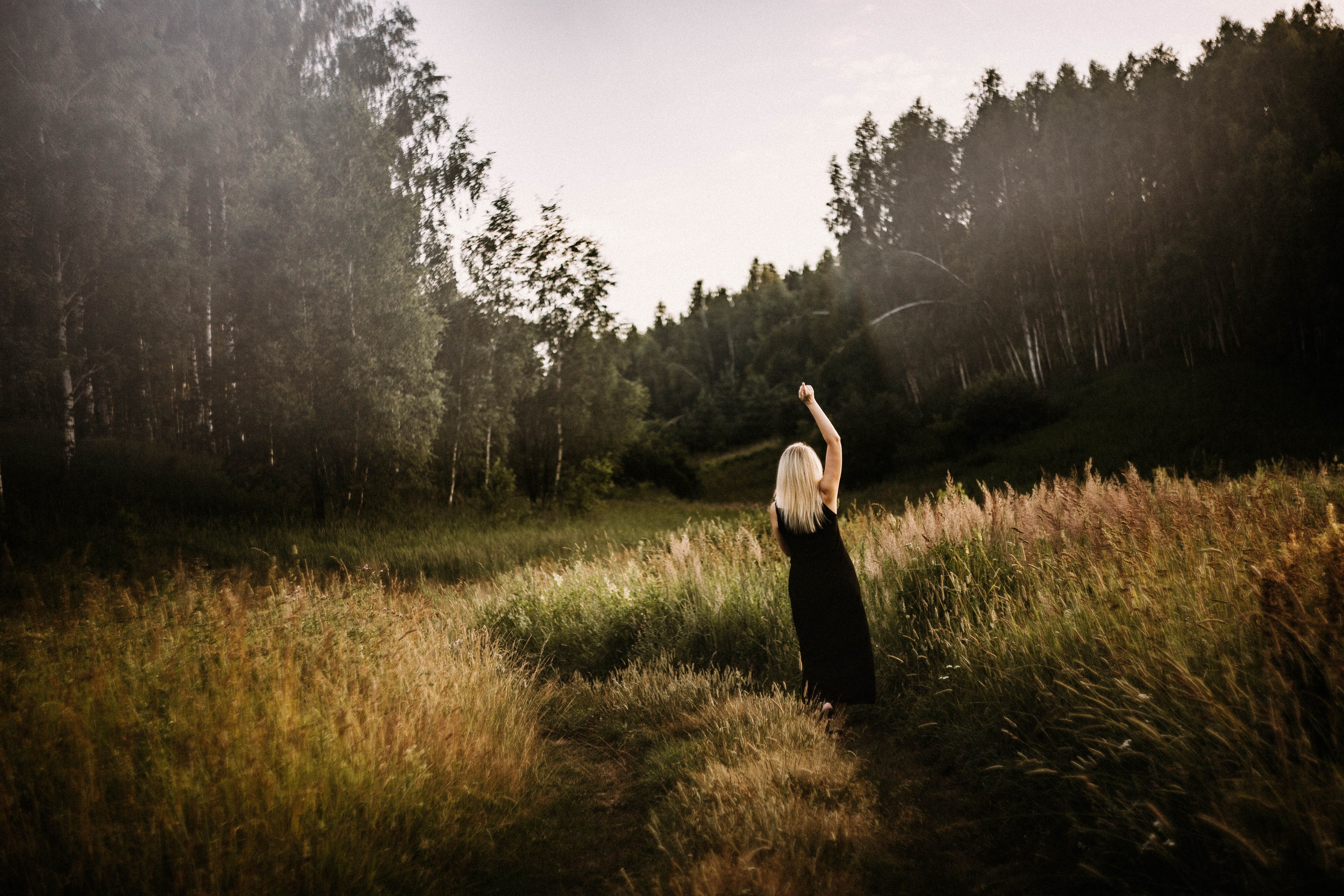 Ирина. Закат. Поле. Фотограф в Нижнем Новгороде