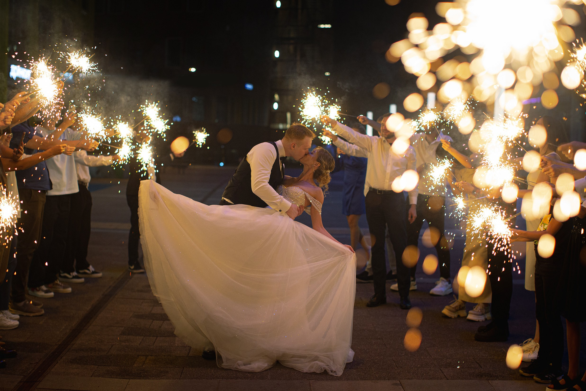 Свадьба с гостями. Свадебный и портретный фотограф Москва