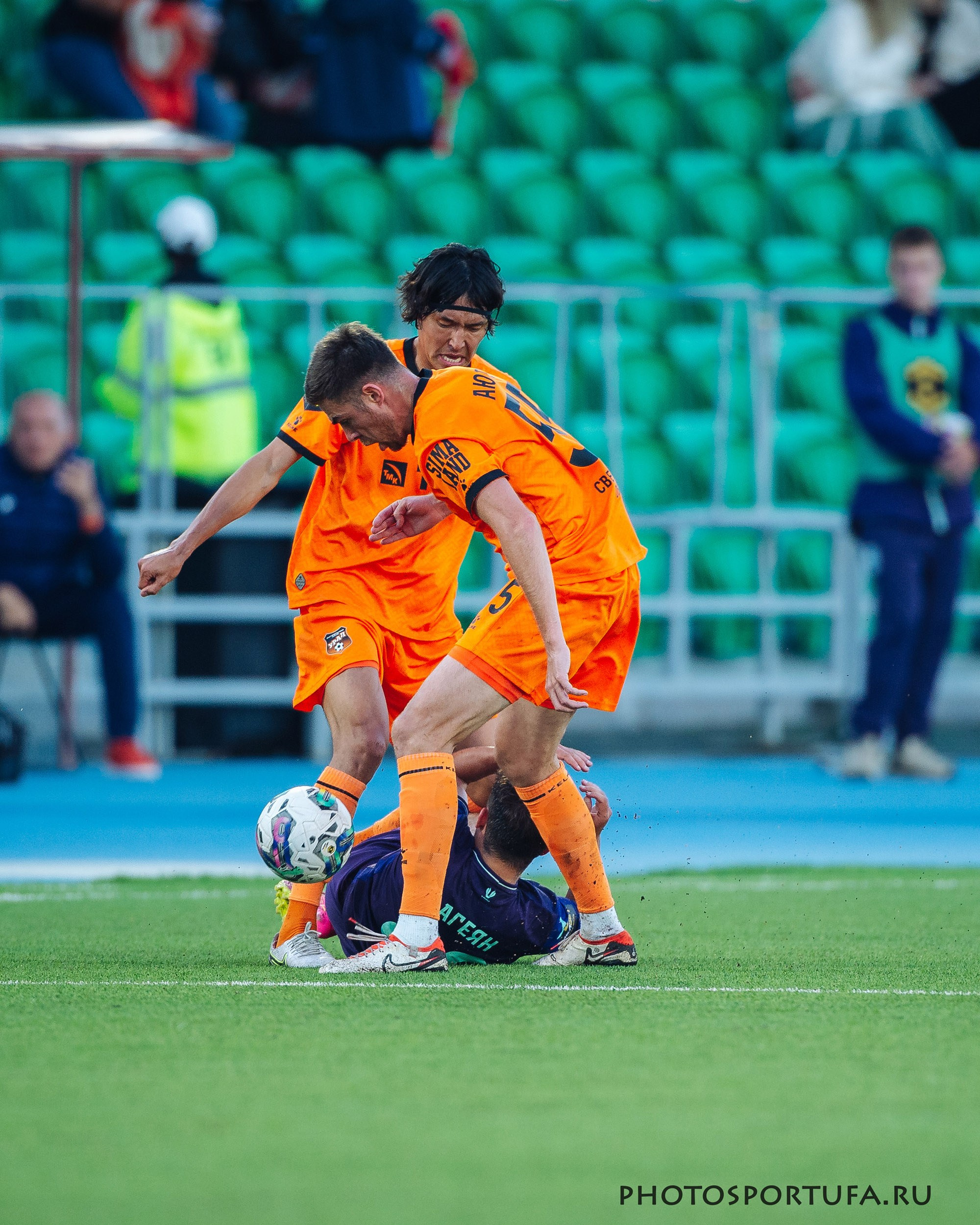 Россия — МЕЛБЕТ — Первая Лига. 5-й тур • 12 августа 2024, Уфа • ФК У. Спортивный фотограф в Уфе Евгений Буров