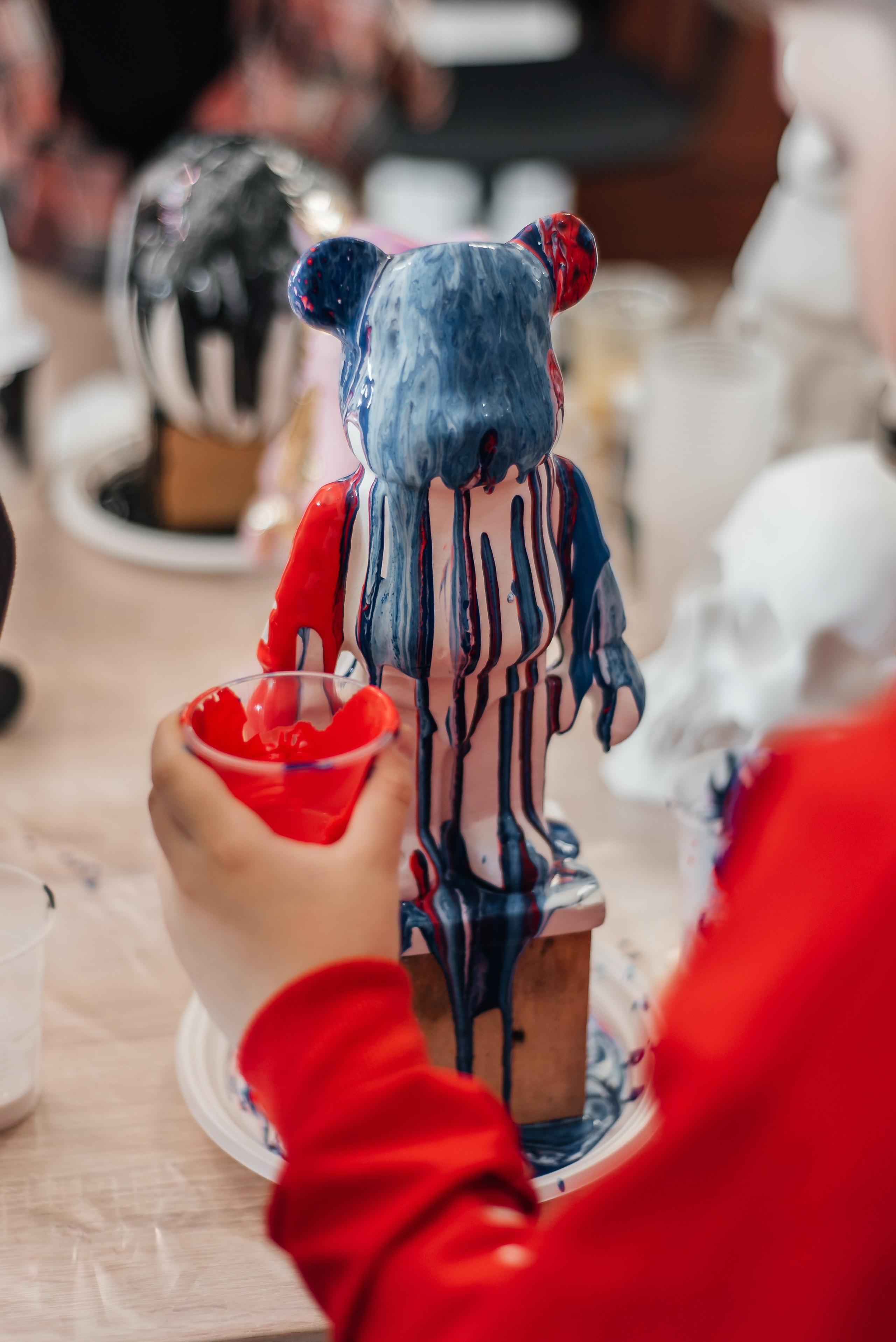 Роспись скульптур. Фотограф в Дзержинске Наташа Баева