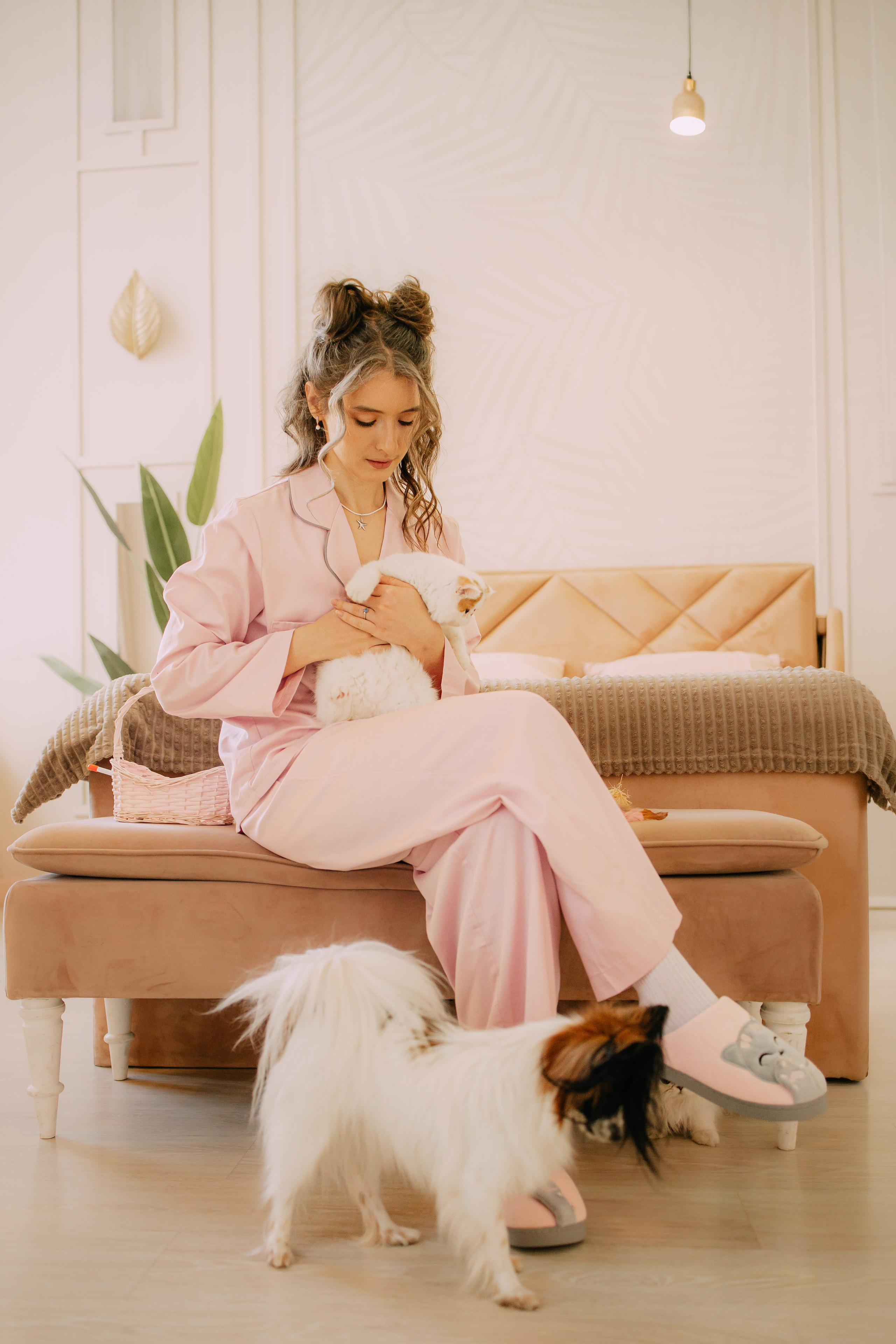 Султан, Мэй Мэй и Шанталь и их семья