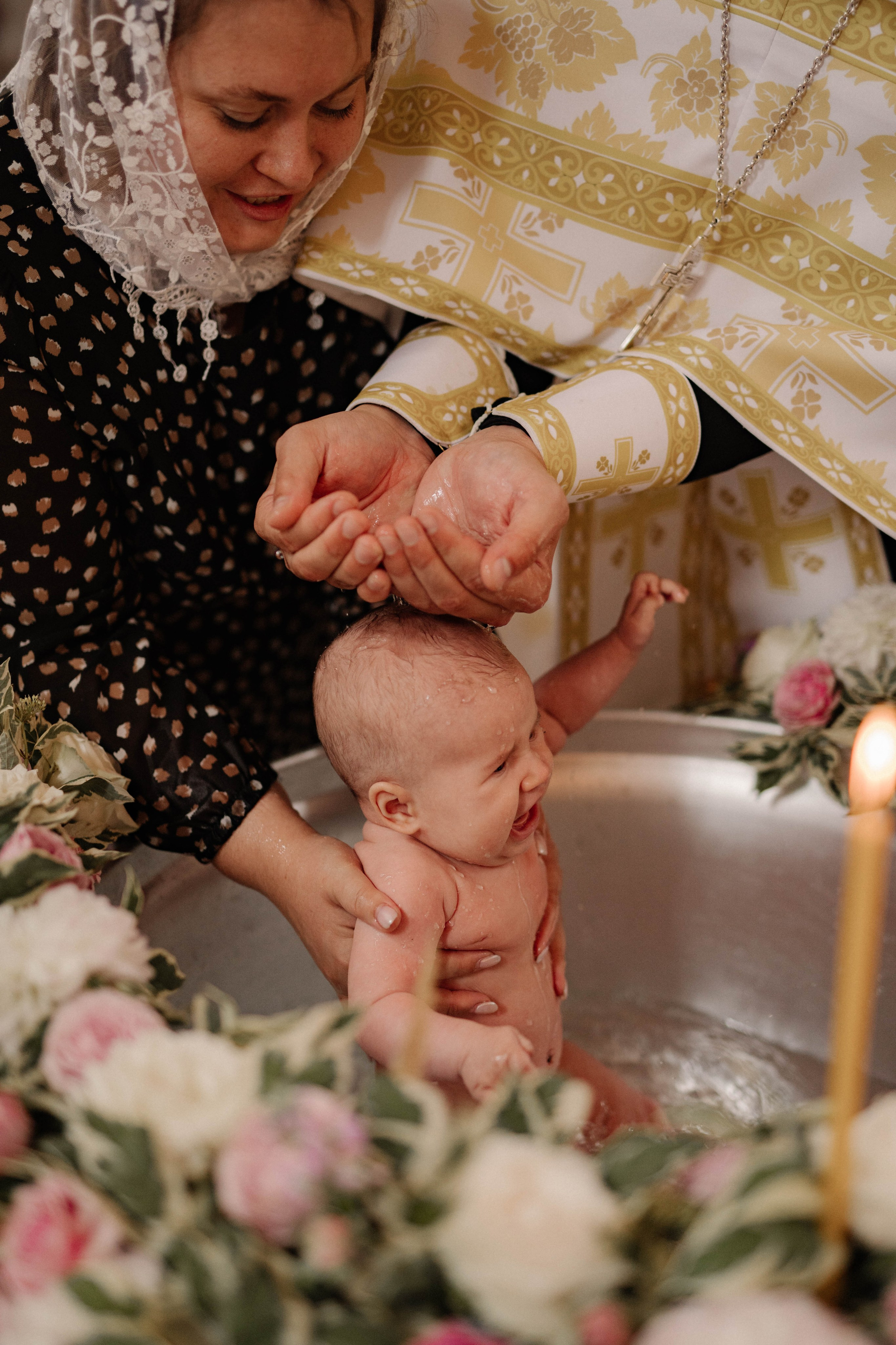 Крещение Александры. Свадебный и семейный фотограф в Калуге Анна Киреева