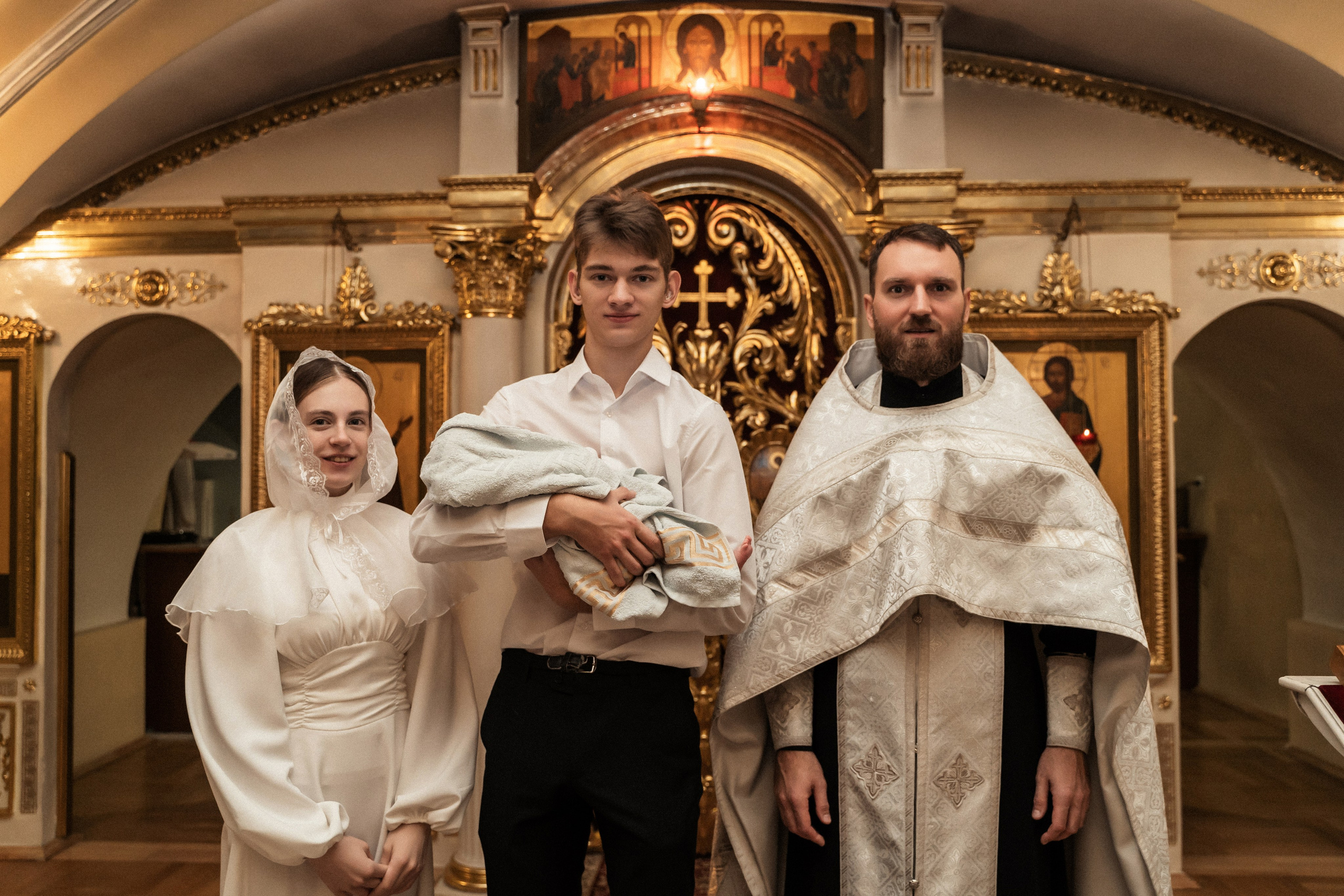 Крещение. Фотограф Алина Филимонова Тверь