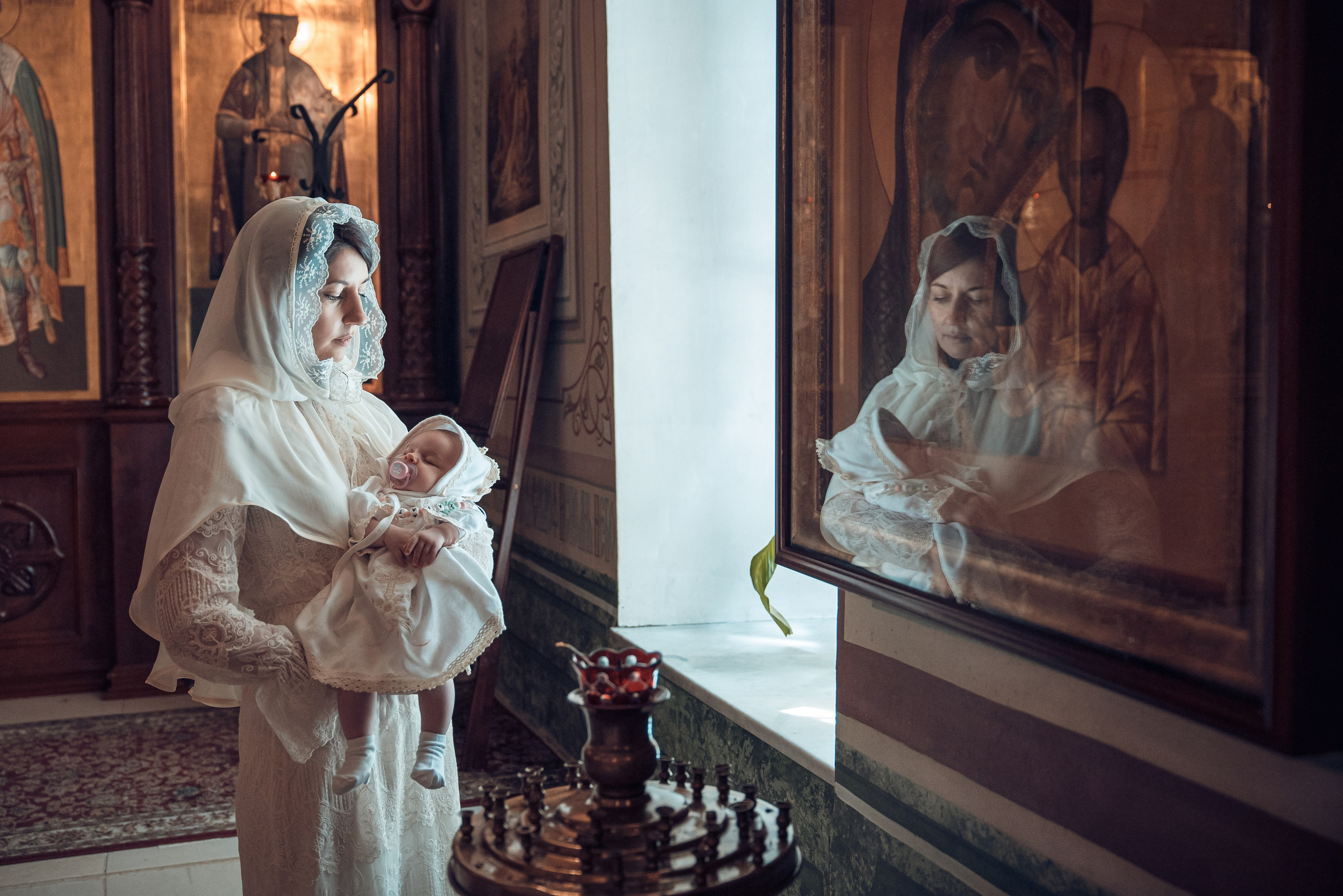 Таинство крещения. Семейный и детский фотограф в Москве Орешина Юлия