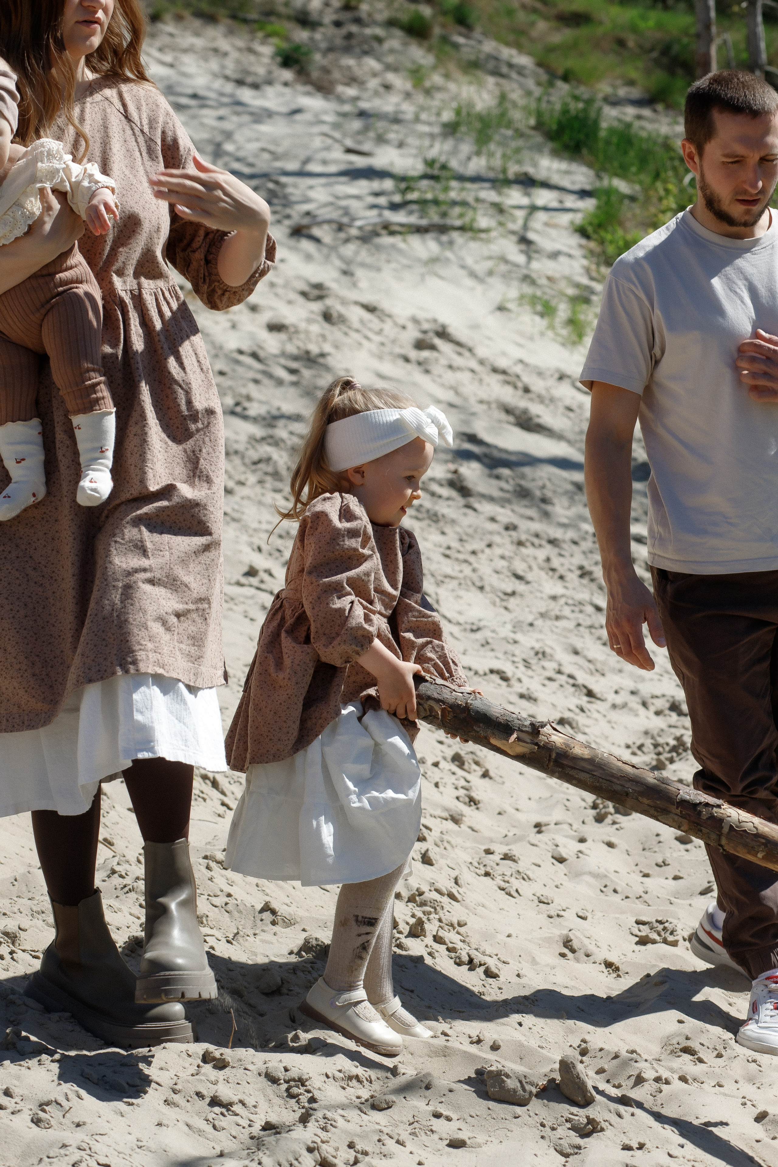 Семейная съемка на карьере. Фотограф Карпачан Анастасия
