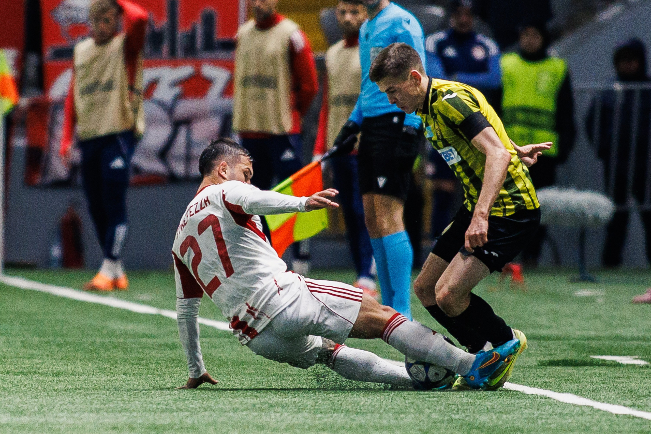 UEFA Champions League 25/26 Kairat — Olympiacos. Photographer Danil Aykin