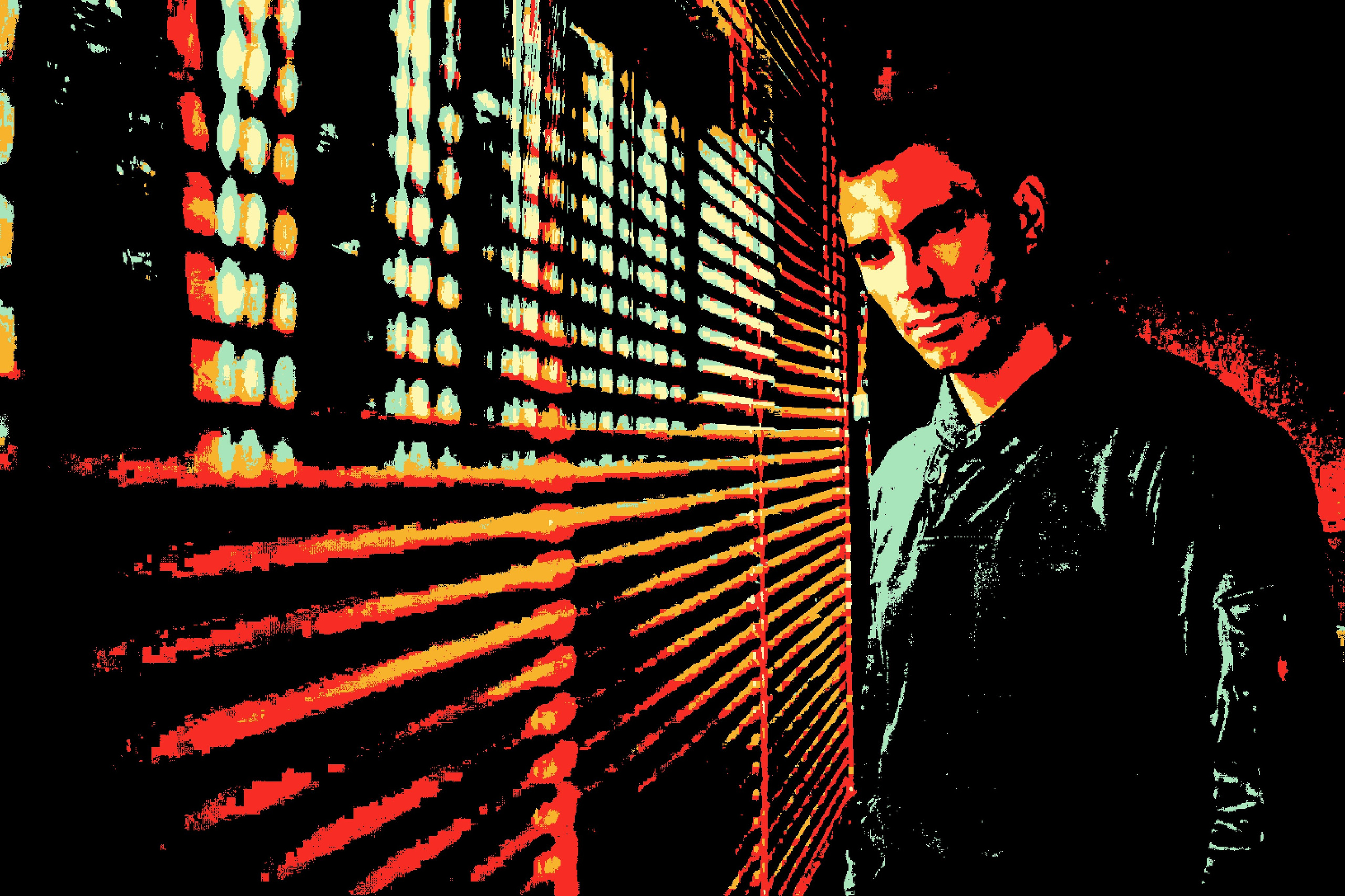 Женя Чащихин. Визуальный арт пиксельный художник Василь Пиксель