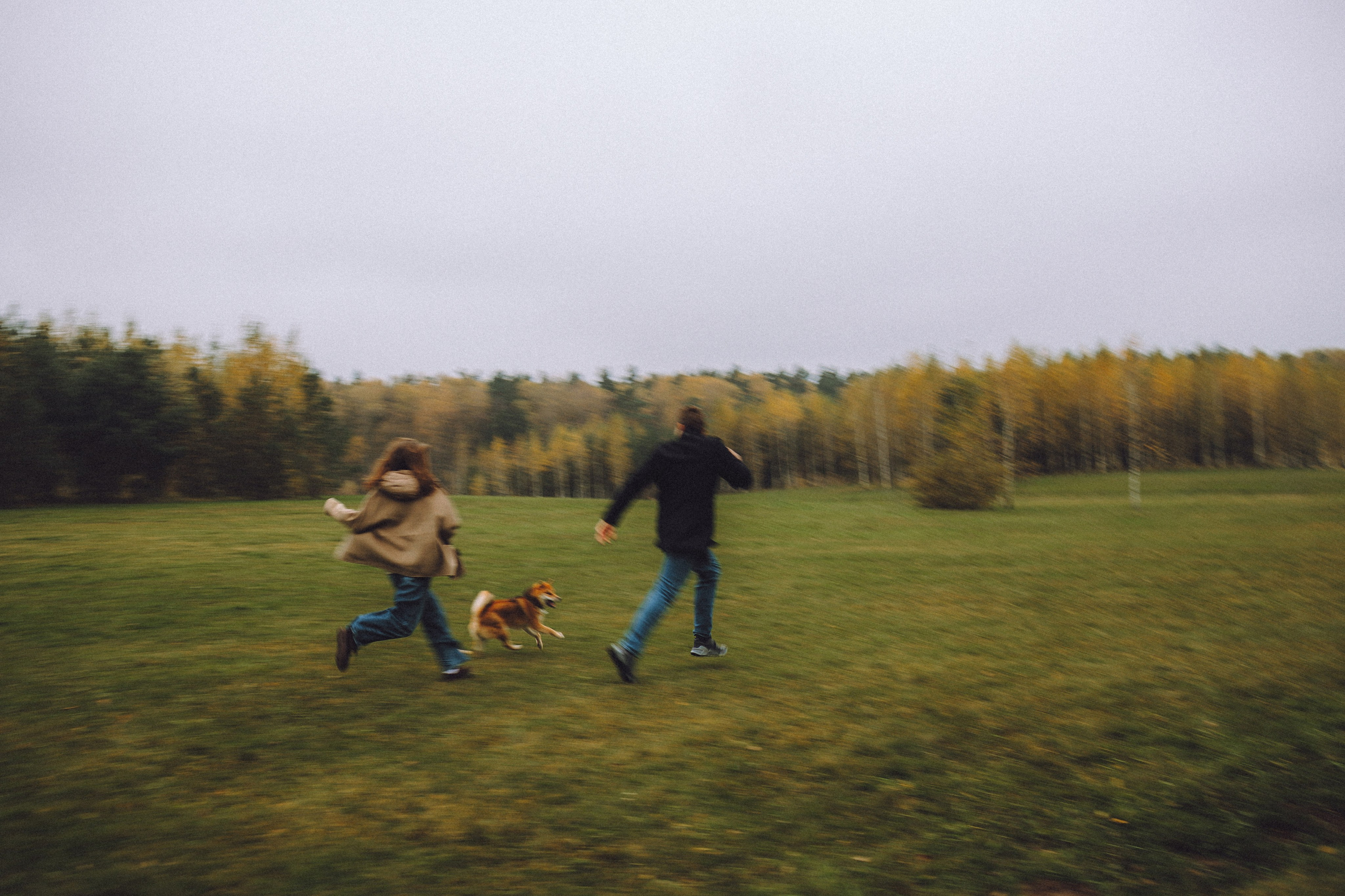 Настя, Юра и Скай