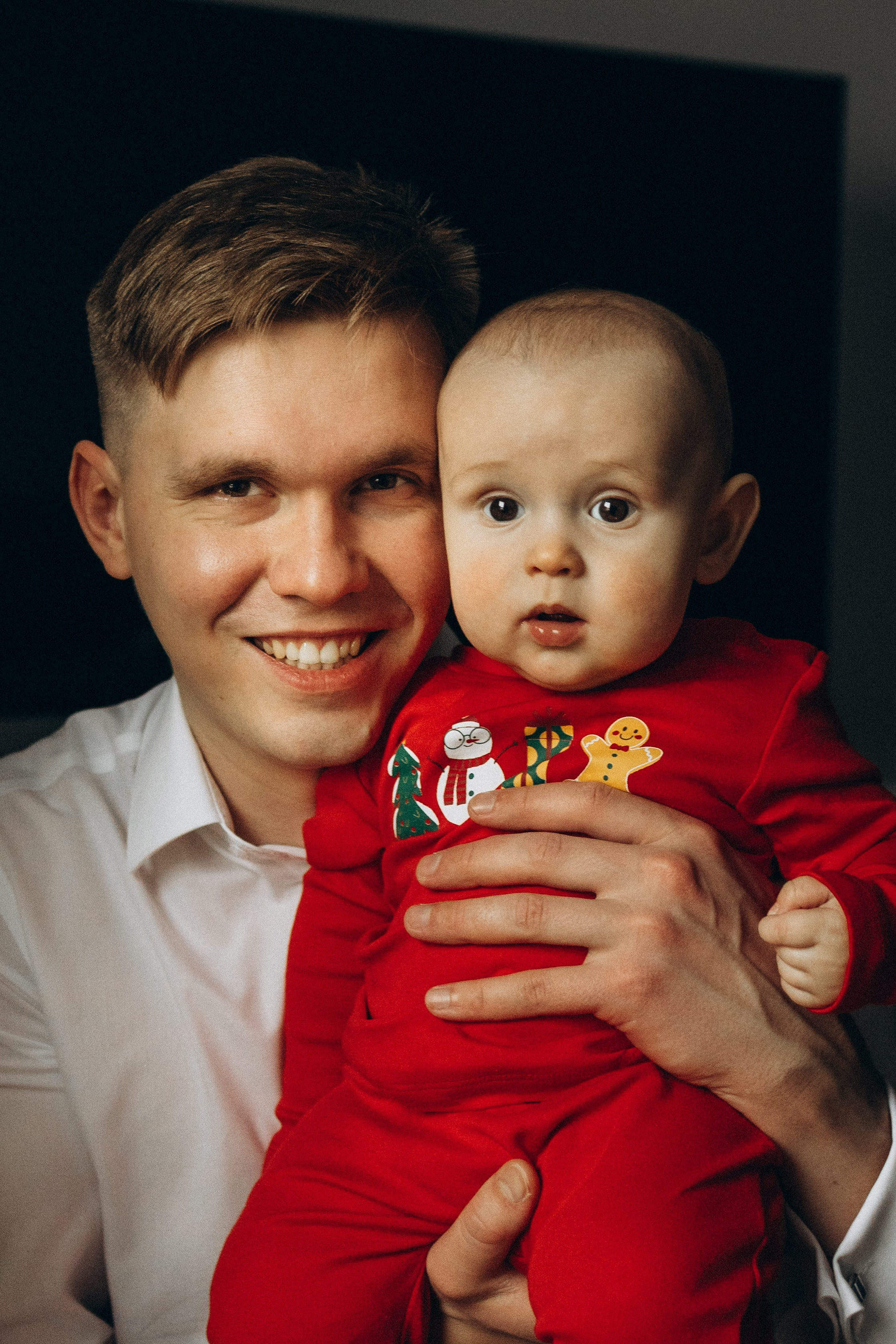 Первый Новый год Андрюши. Фотограф lifestylе в Москве Пшеничная Анастасия