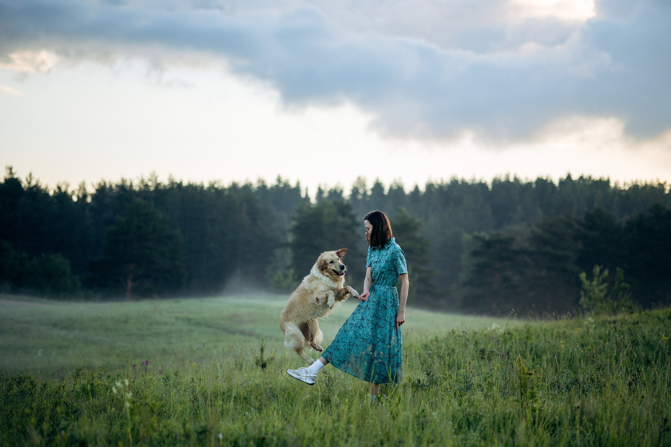 Юля и Руби. Фотограф — Анималист | Санкт-Петербург