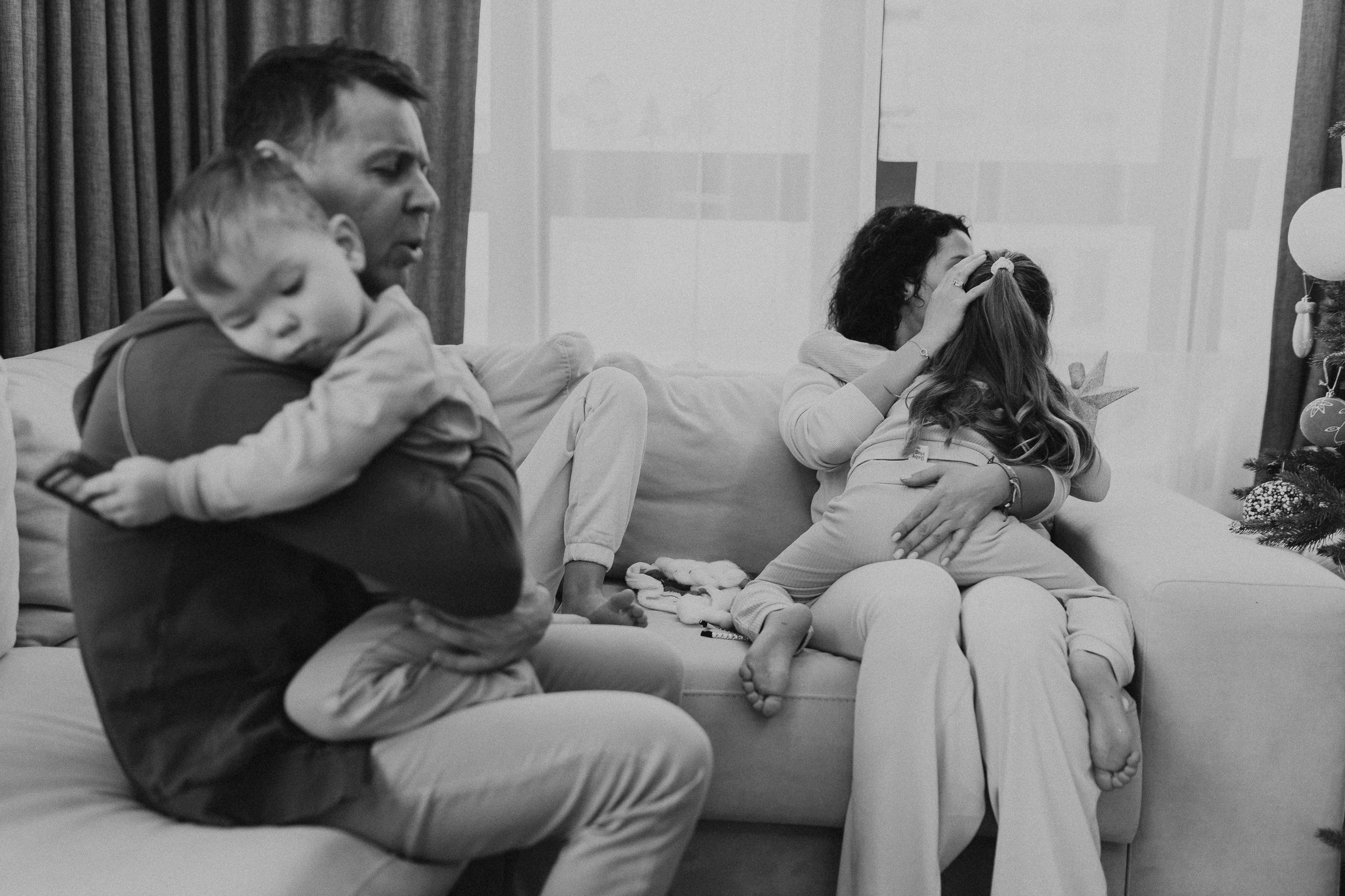 Домашняя предновогодняя история. Семейный фотограф Маша Тимофеева | Москва