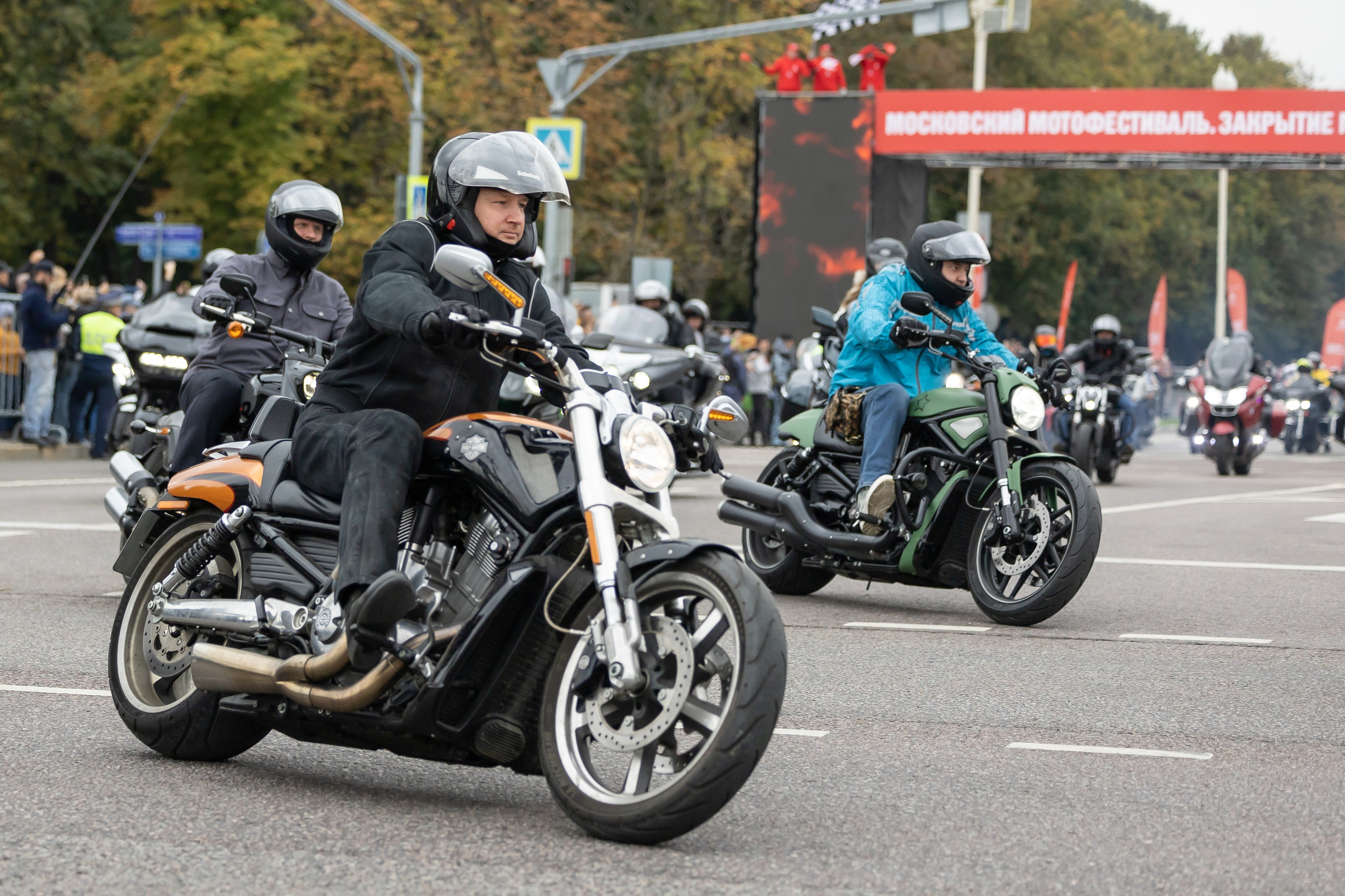 13-й Московский Мотофестиваль. Фотограф Владимир Охрименко