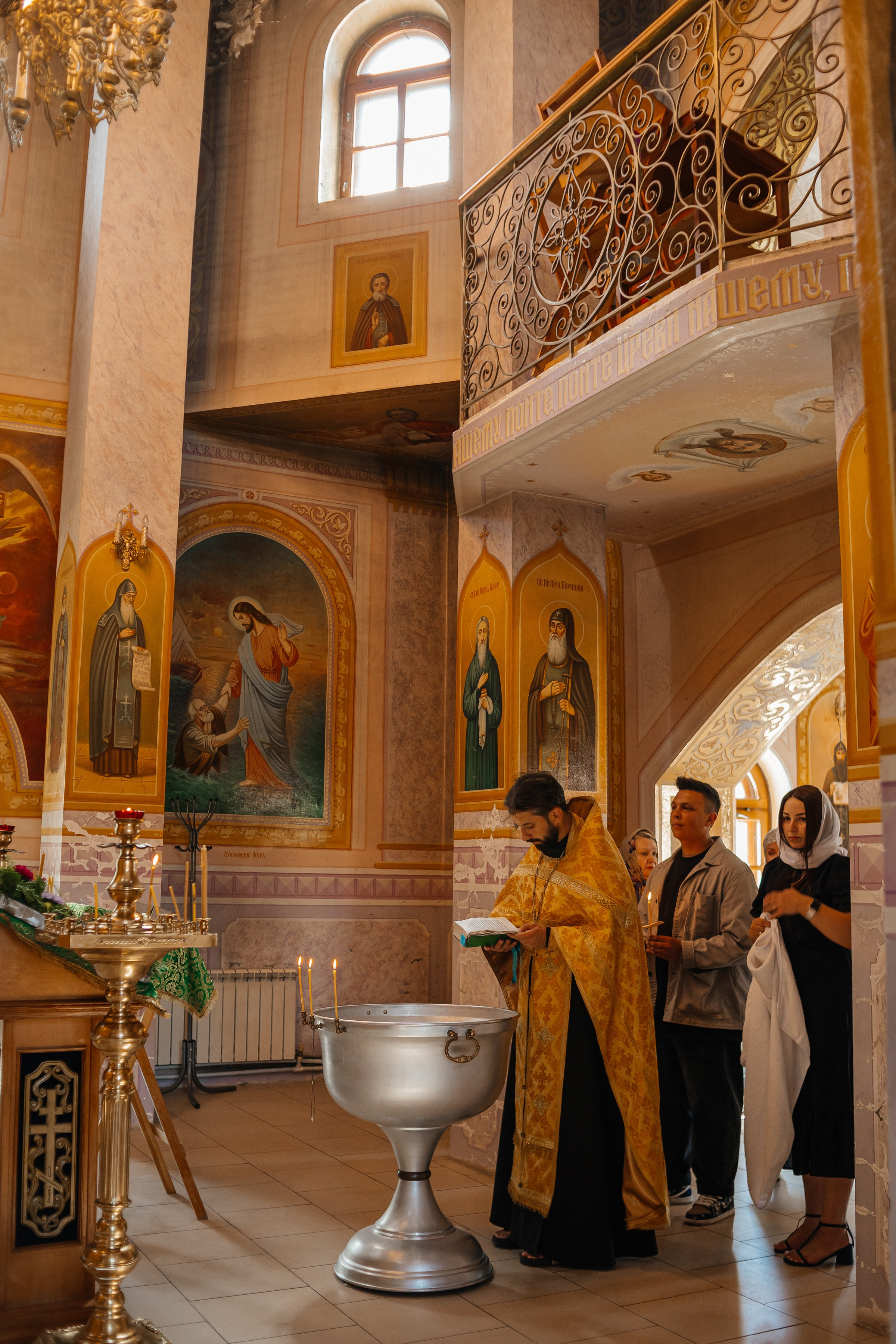 Крещение Алисы. Семейный фотограф в Волгодонске Краченцева Анна