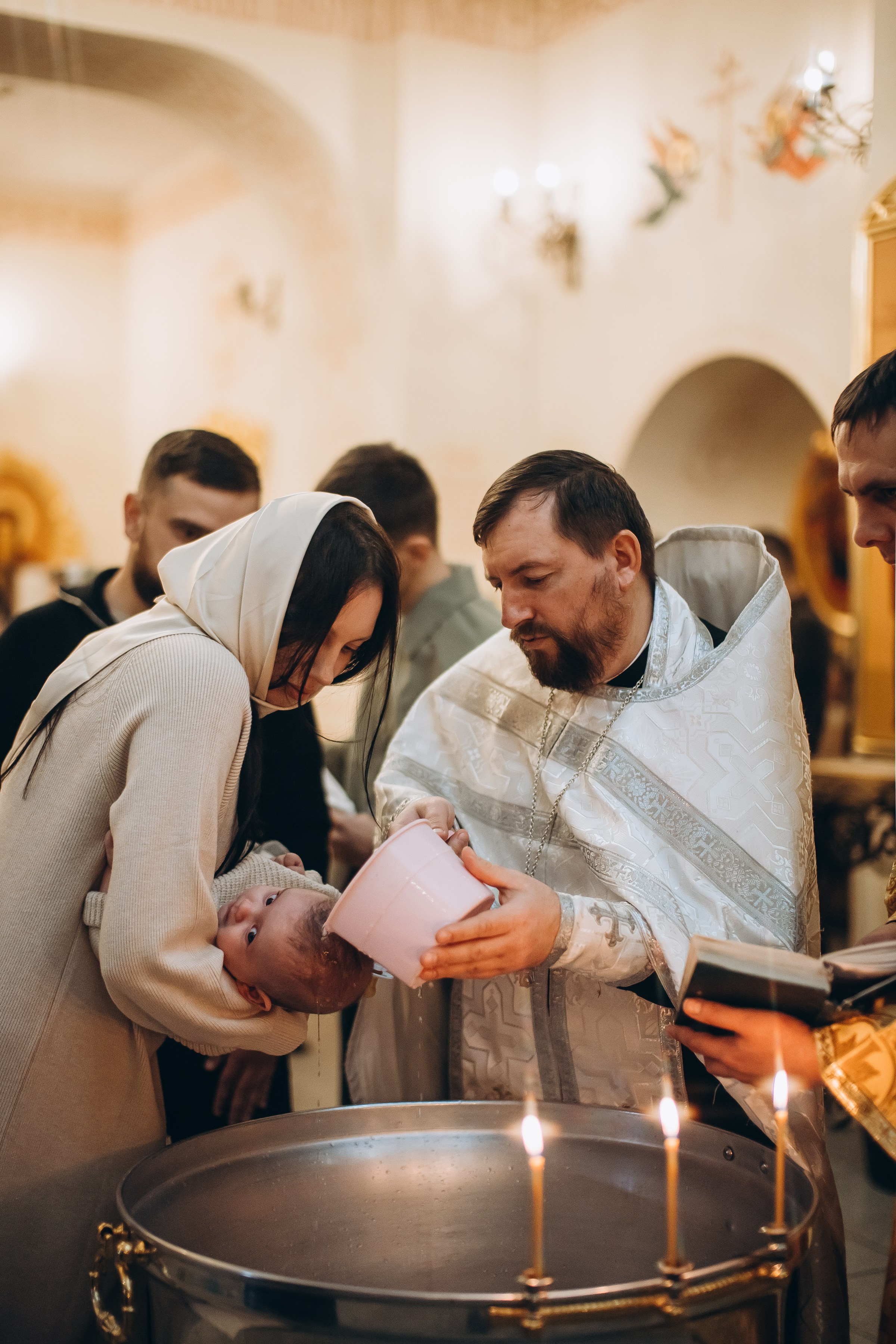 Крещение Макса. Семейный фотограф в Волгодонске Краченцева Анна