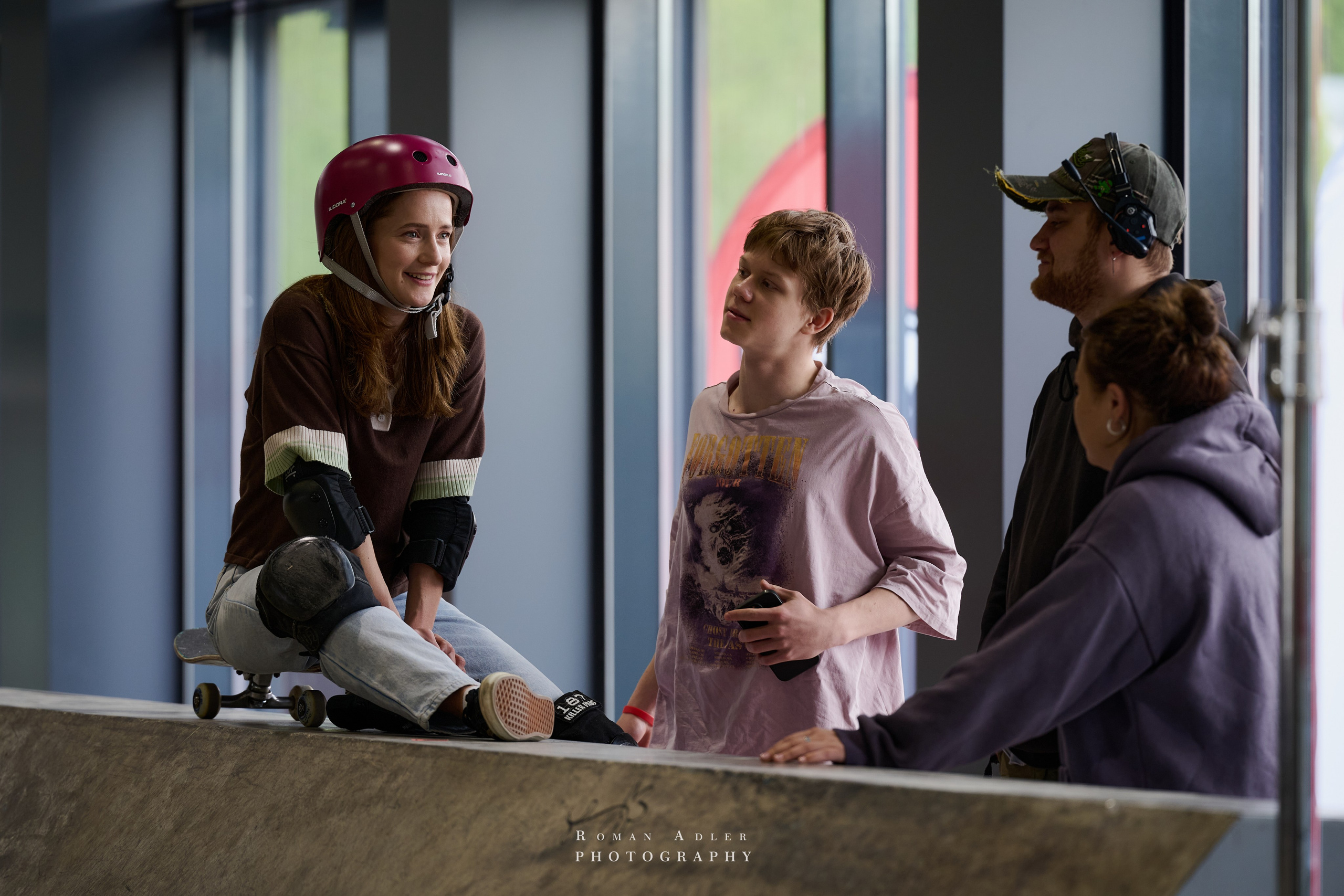 Репортаж со съёмок фильма «Своя в доску». Фотограф Роман Адлер