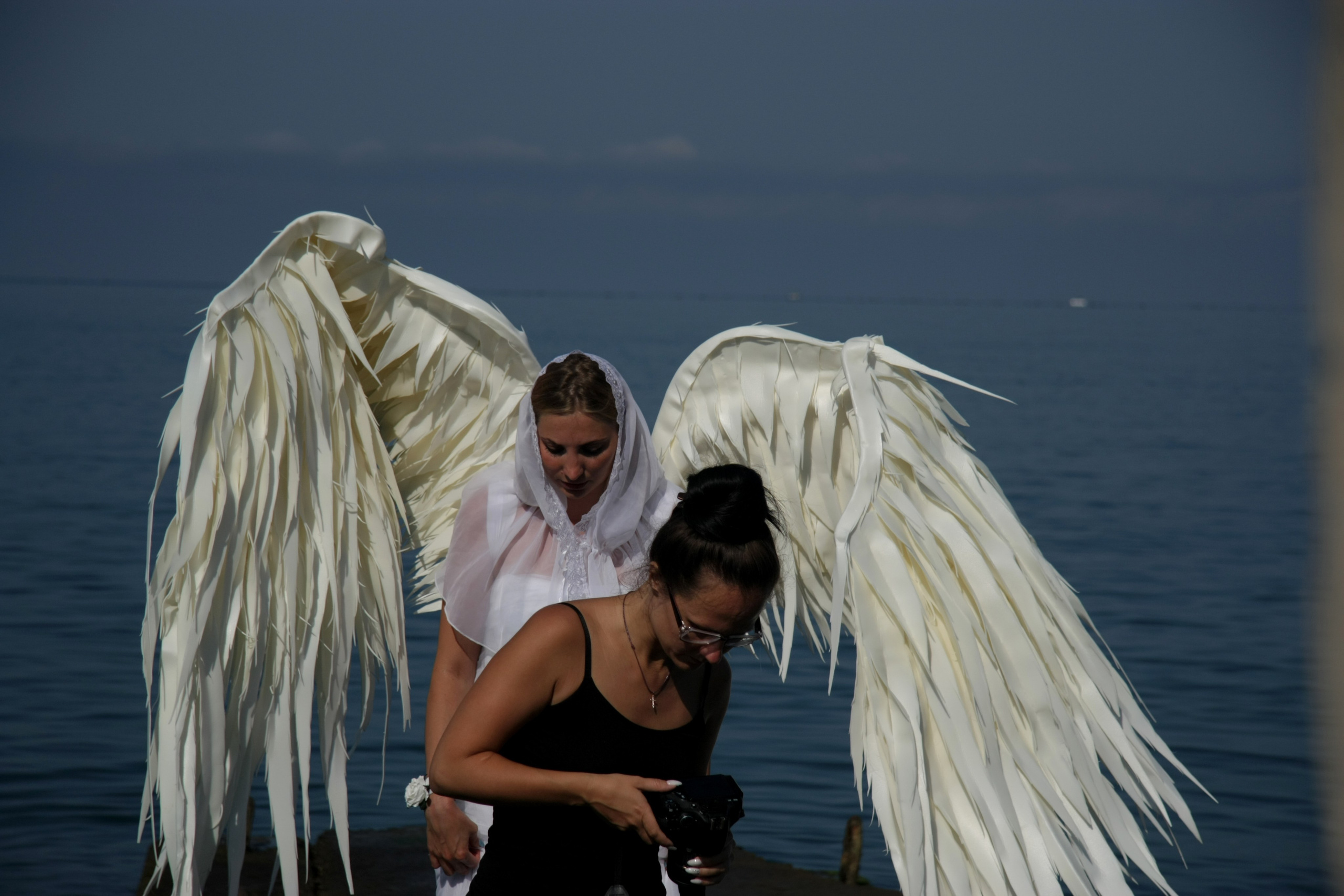 Первый бэкстейдж. Июль 2020. Фотограф Роман Адлер