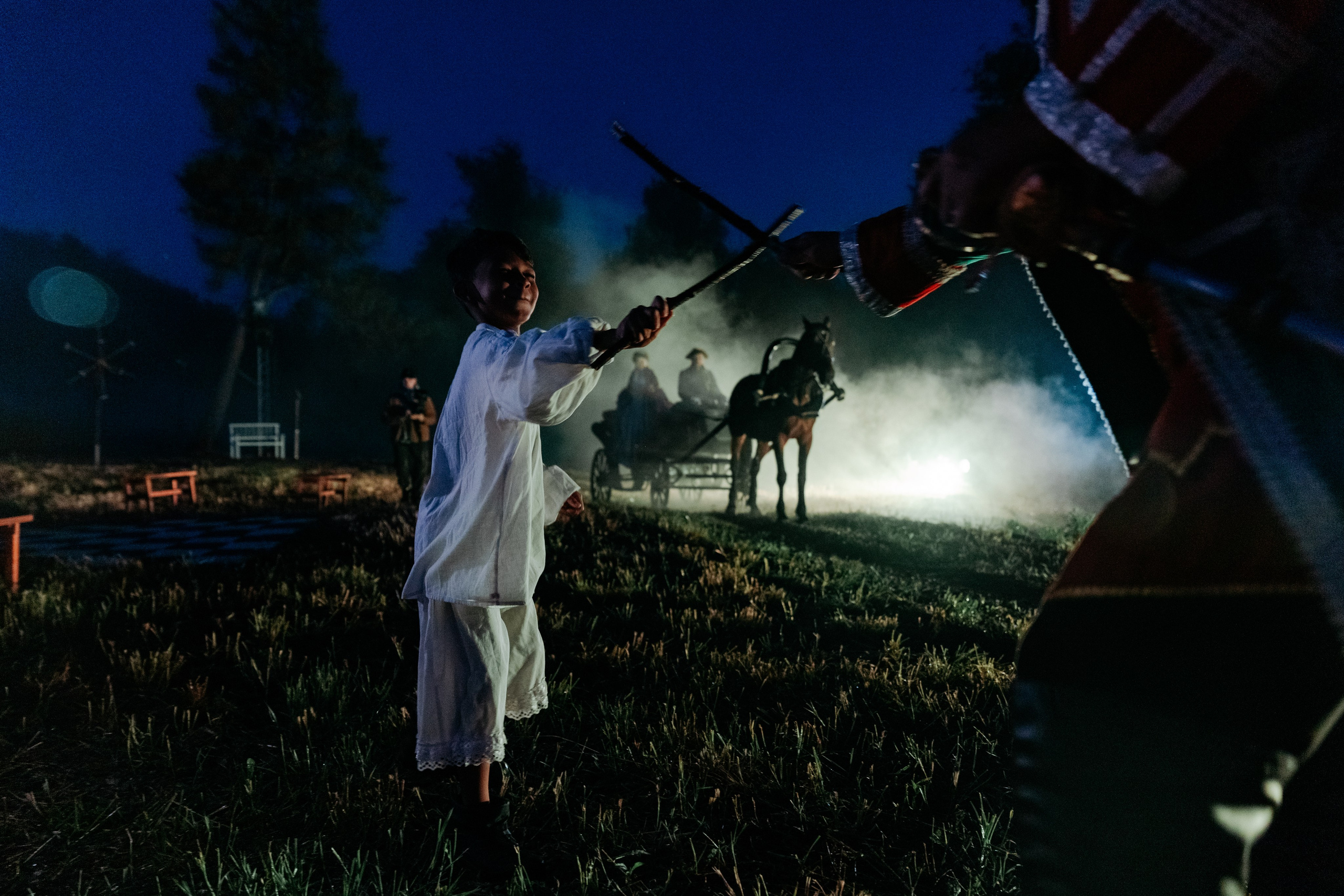 Иммерсивное шоу «Пушкин.Суйда» 2024. Свадебный и репортажный фотограф в Санкт-Петербурге