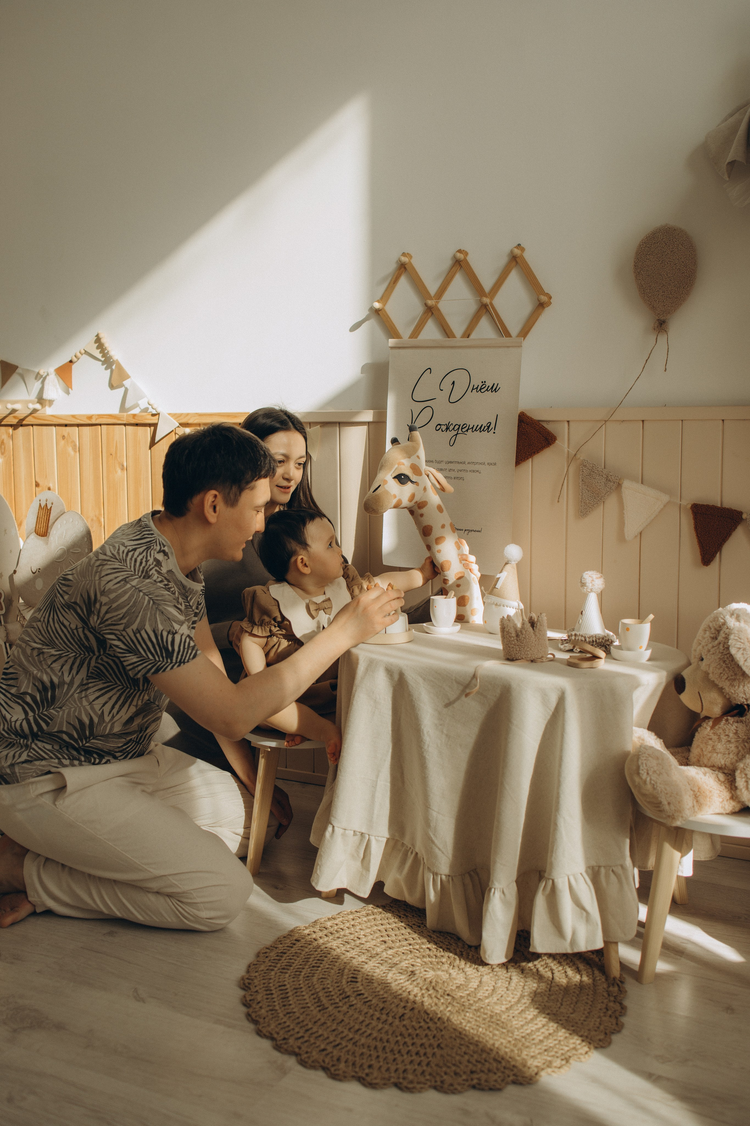 1 годик Ляйсан. Семейный фотограф в Москве Анастасия Шалда