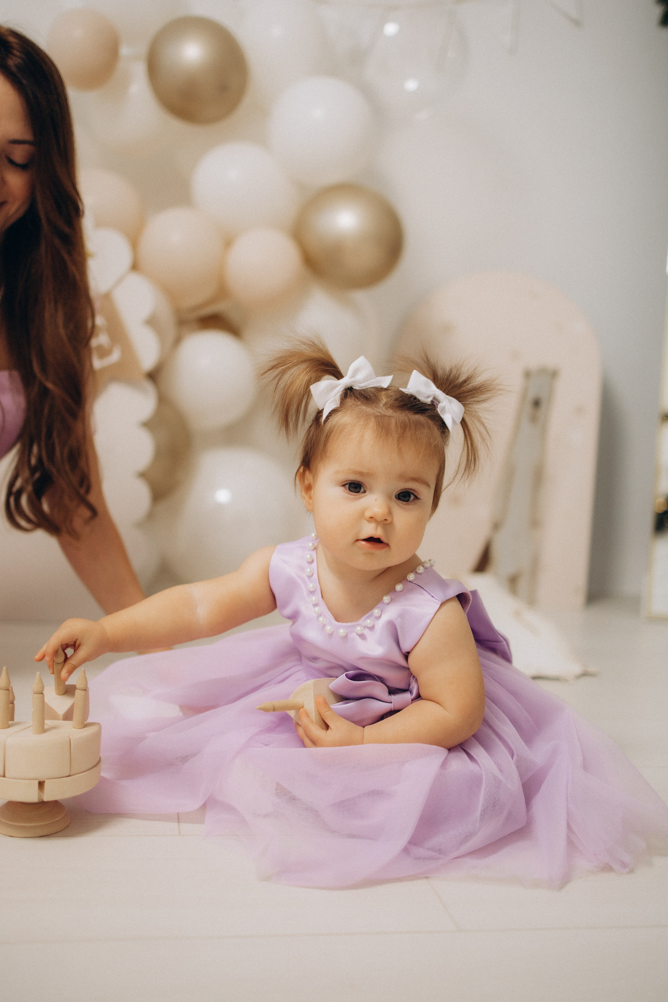 Новый год маленькой Анечки. Семейный фотограф в Москве Анастасия Шалда