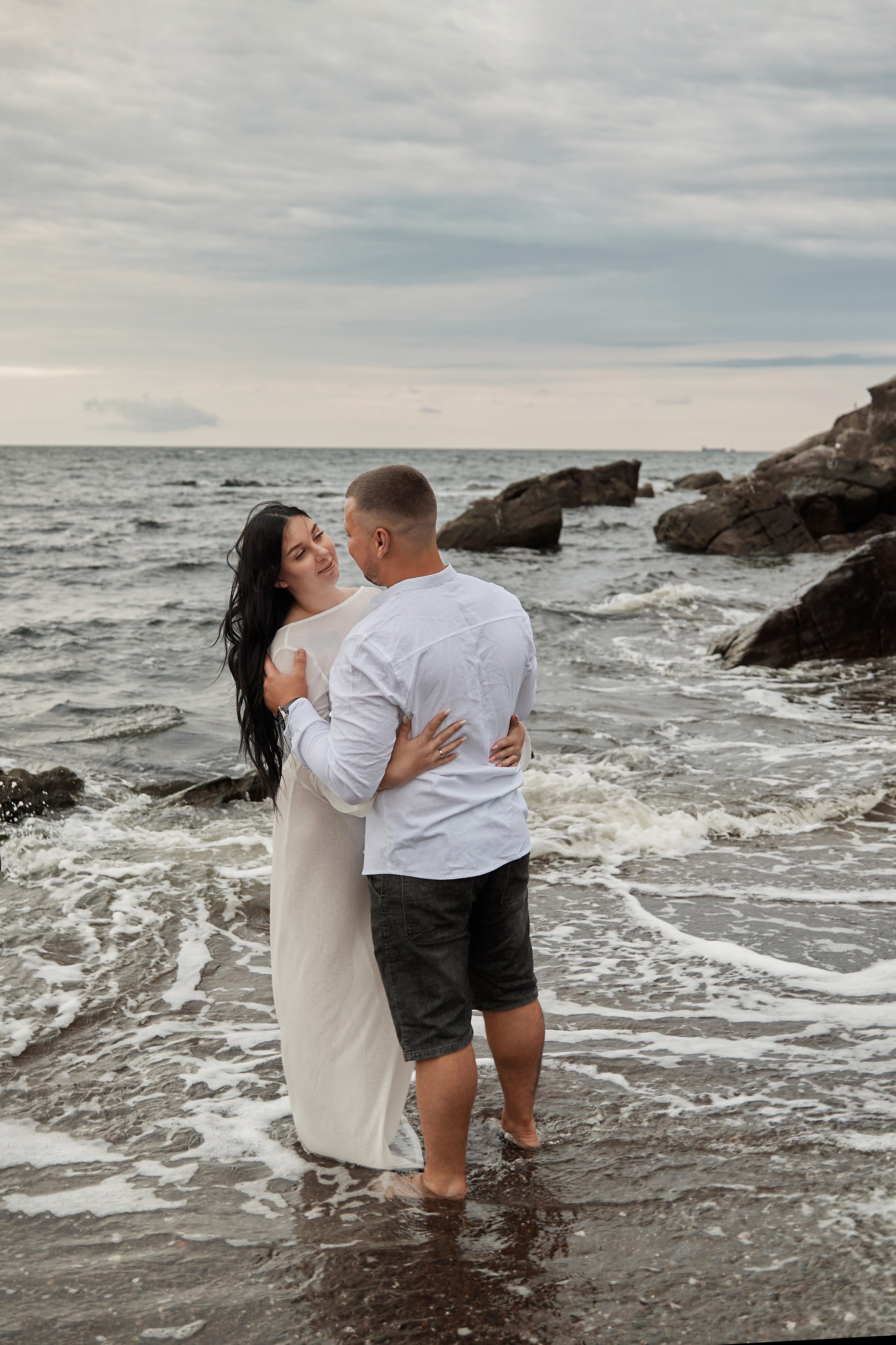 Антон и Лиза. Фотограф женского портрета, беременности и материнства Харькова Елена