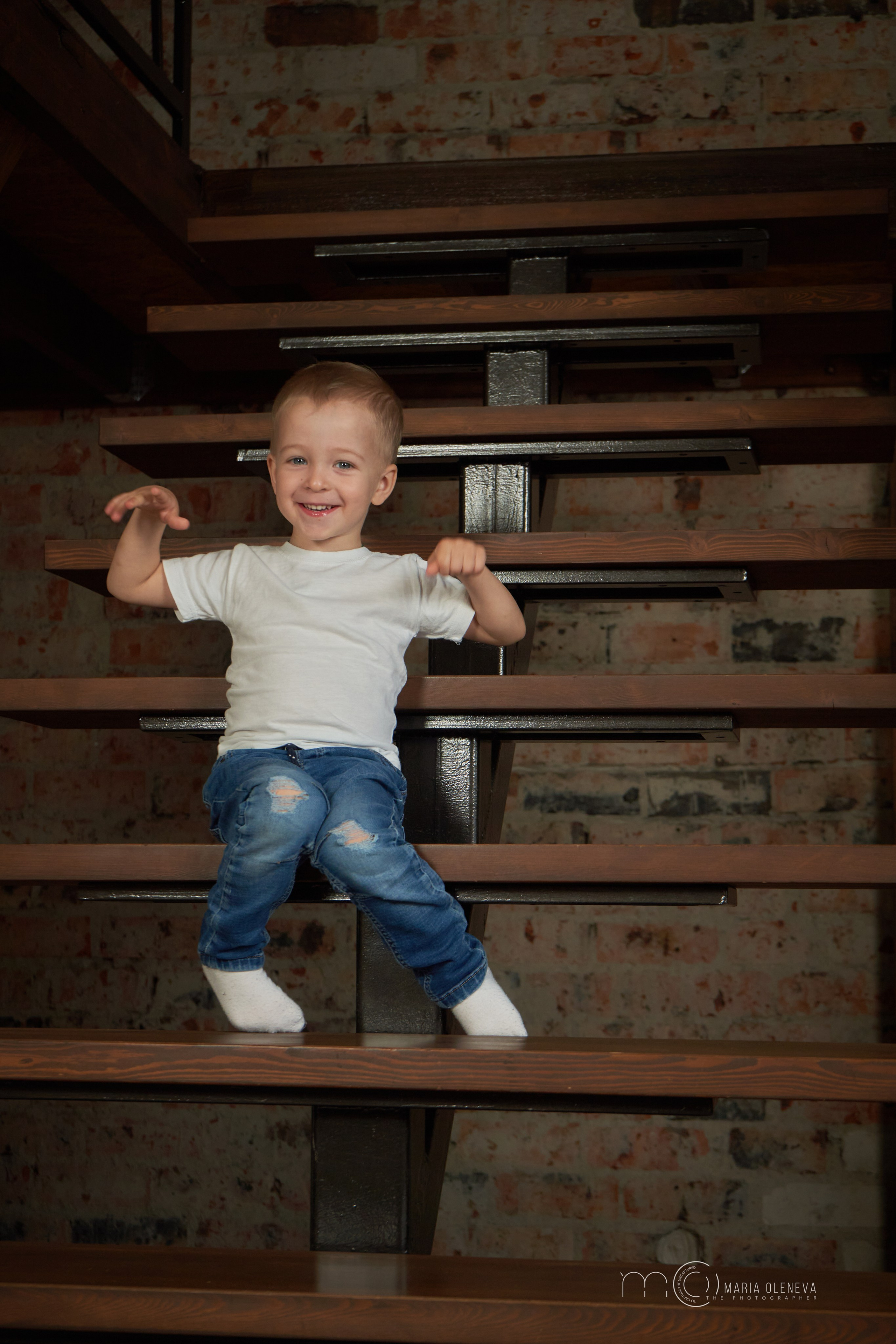 Снежно семейное. Фотограф Мария Оленева