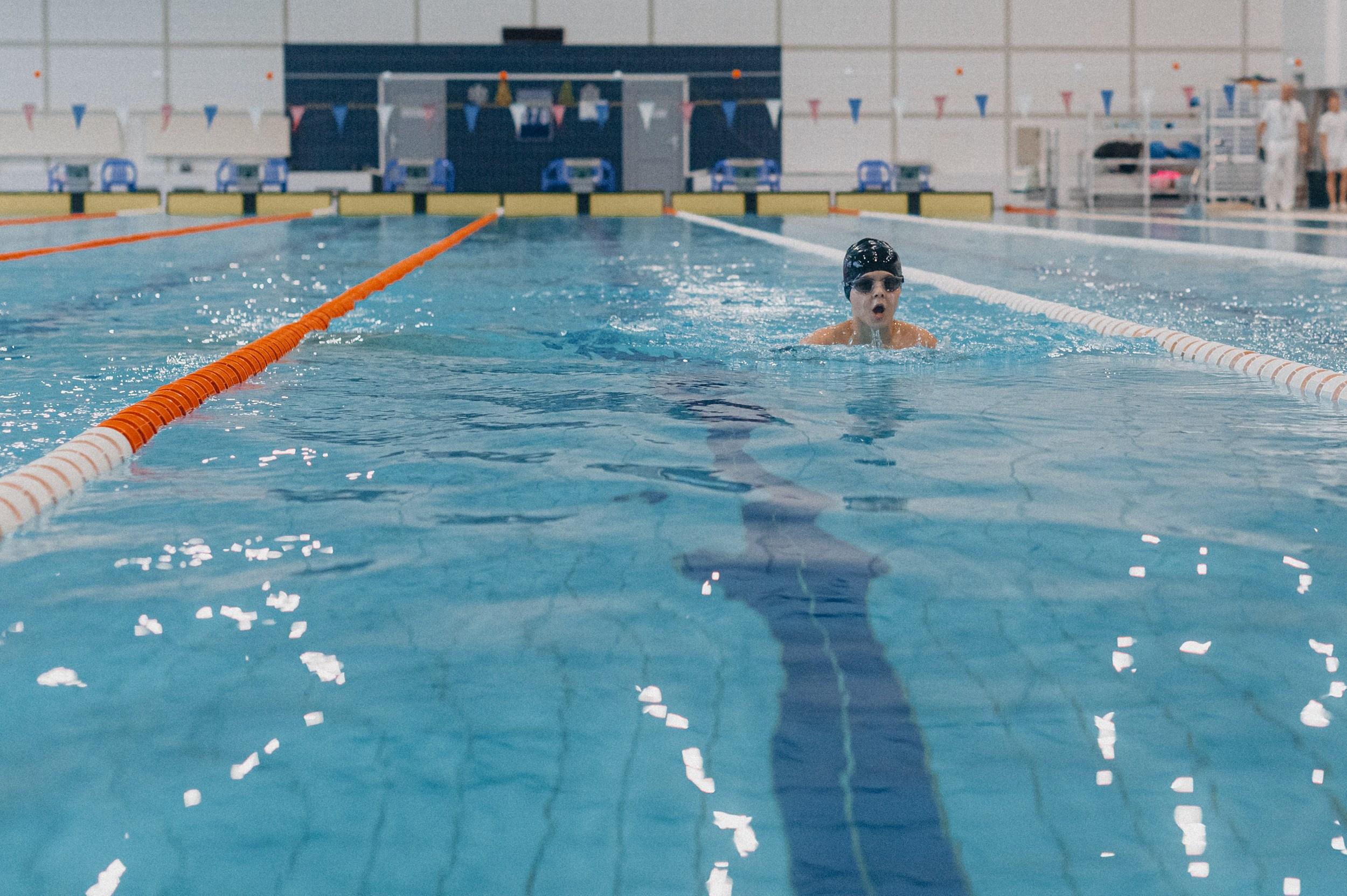«Новогодние заплывы» в СОЦ «Зодчий». Фотограф Дмитрий Пименов