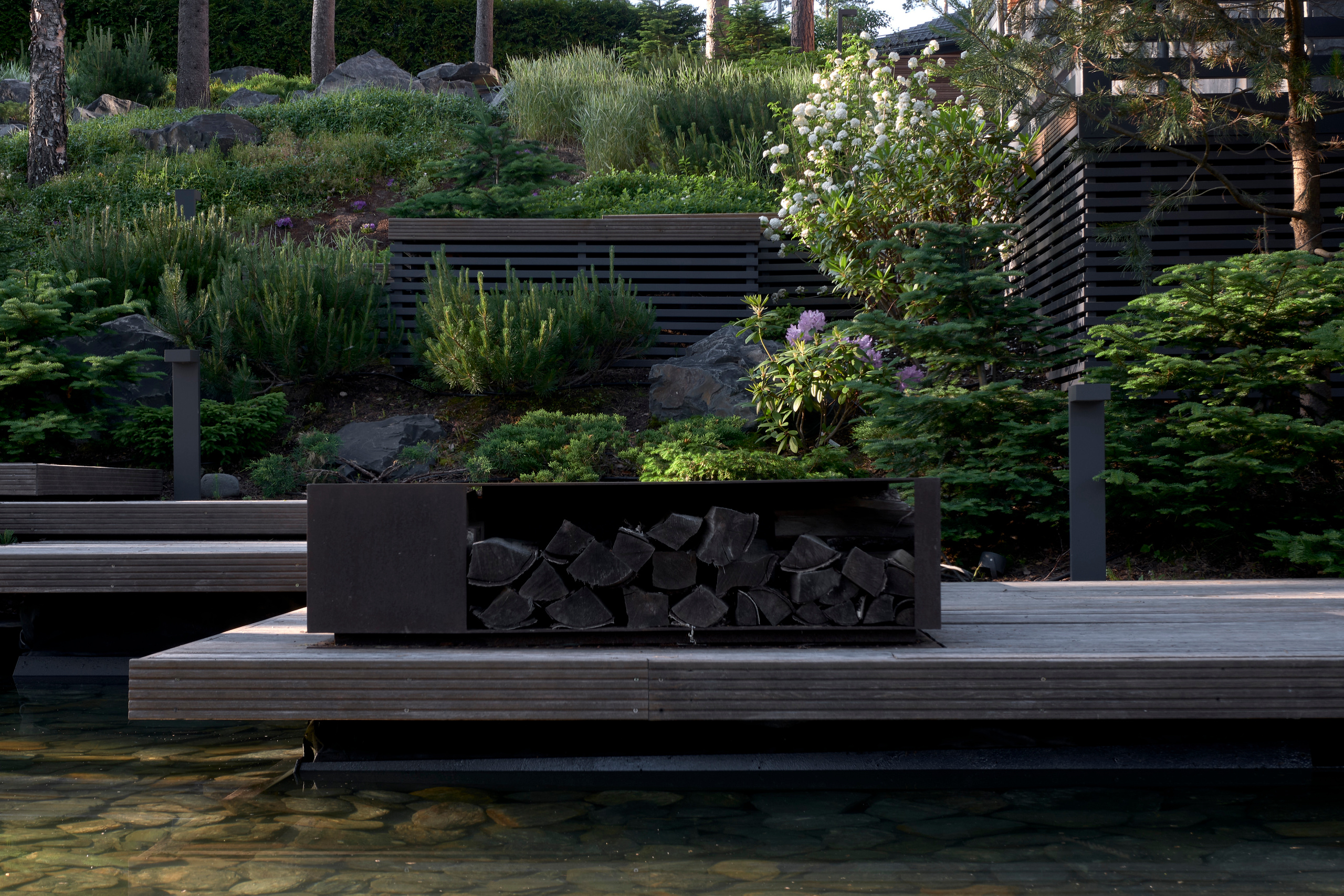 Ландшафтный и интерьерный фотограф Наталья Соловьева. Фотосъемка сада Hugel для ландшафтной студии lburo | interioto