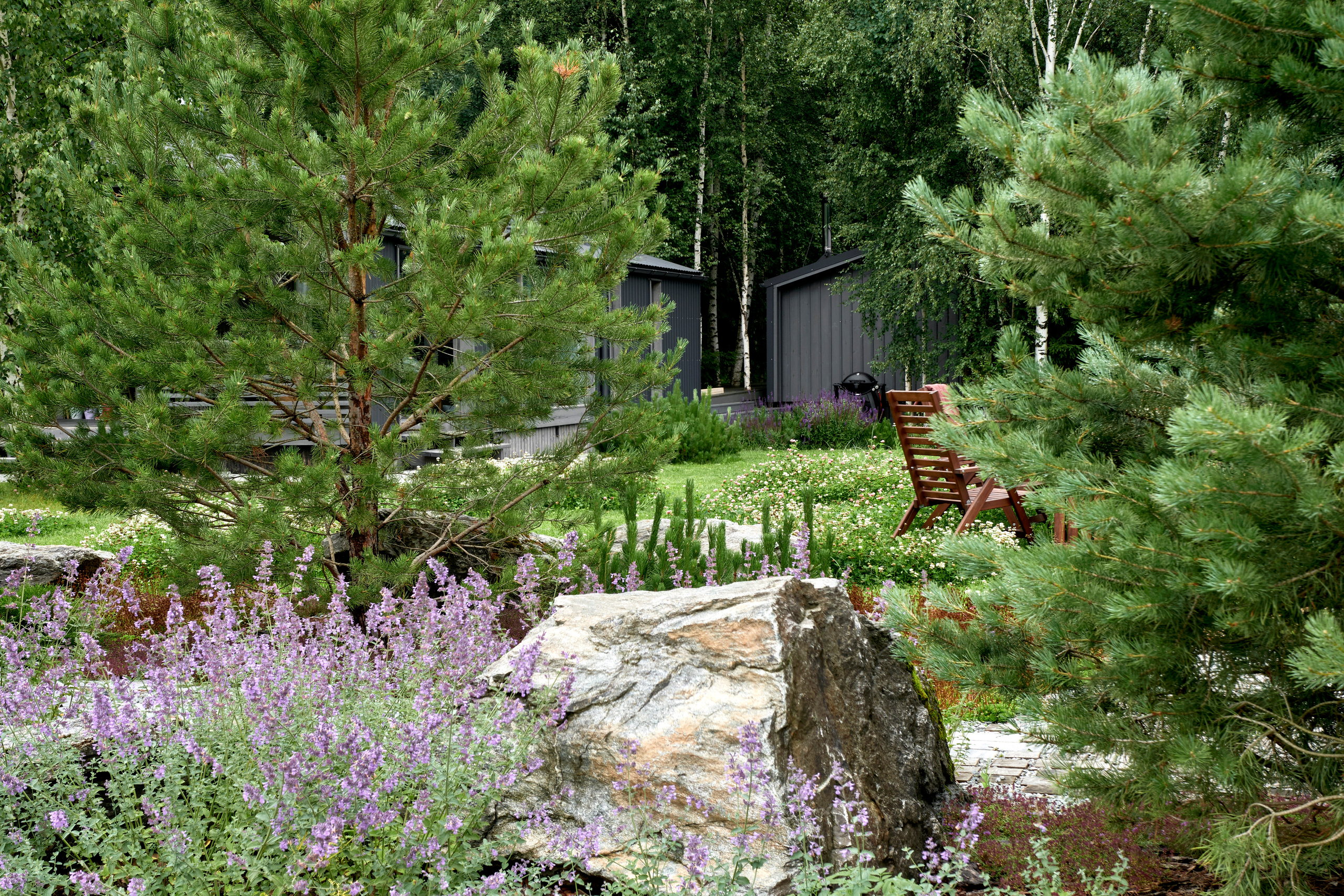 Ландшафтный и интерьерный фотограф Наталья Соловьева. Фотосъемка проекта сада Дубльдомово для ландшафтной студии L.BURO | interioto