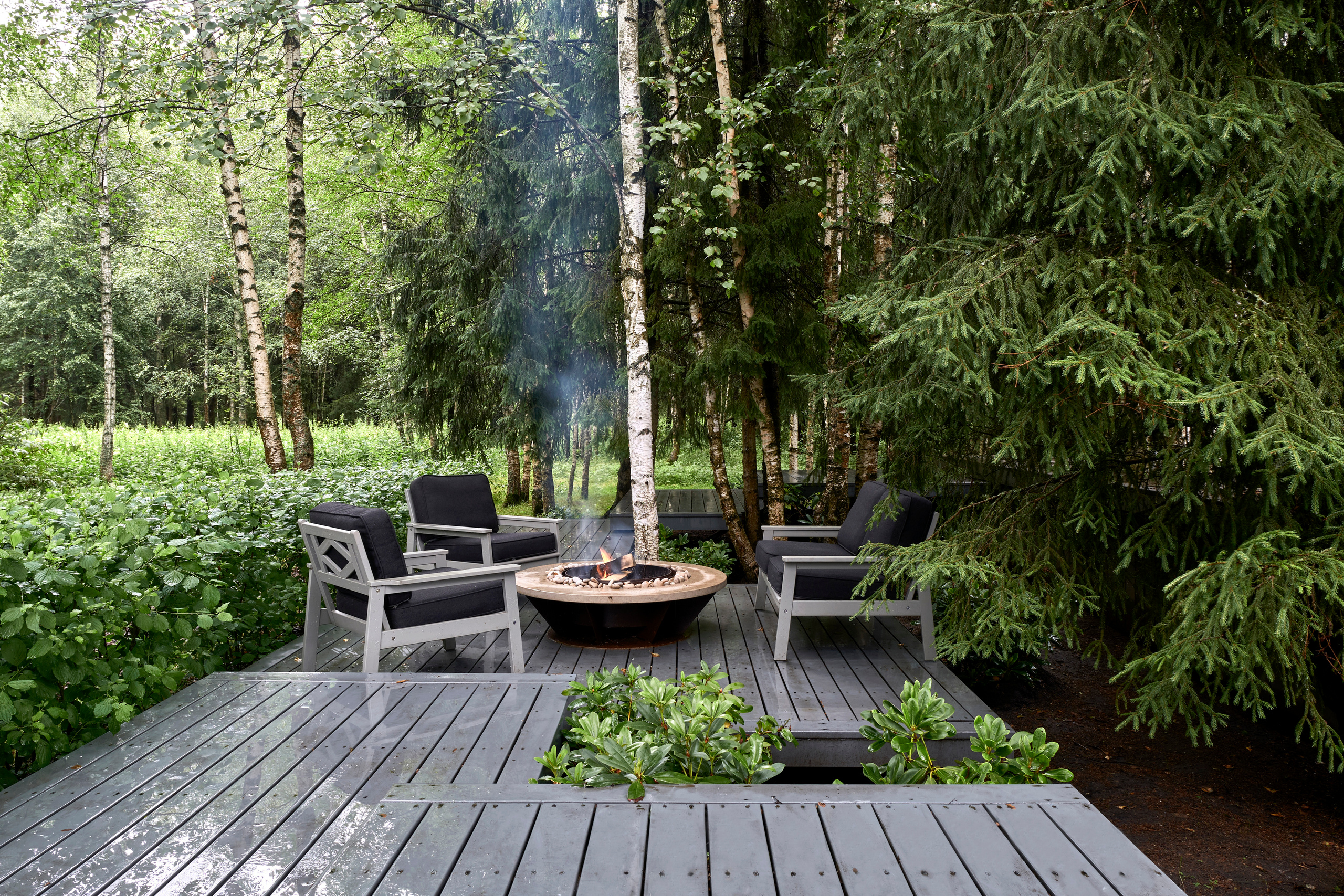 Ландшафтный и интерьерный фотограф Наталья Соловьева. Фотосъемка проекта сада Дубльдомово для ландшафтной студии L.BURO | interioto