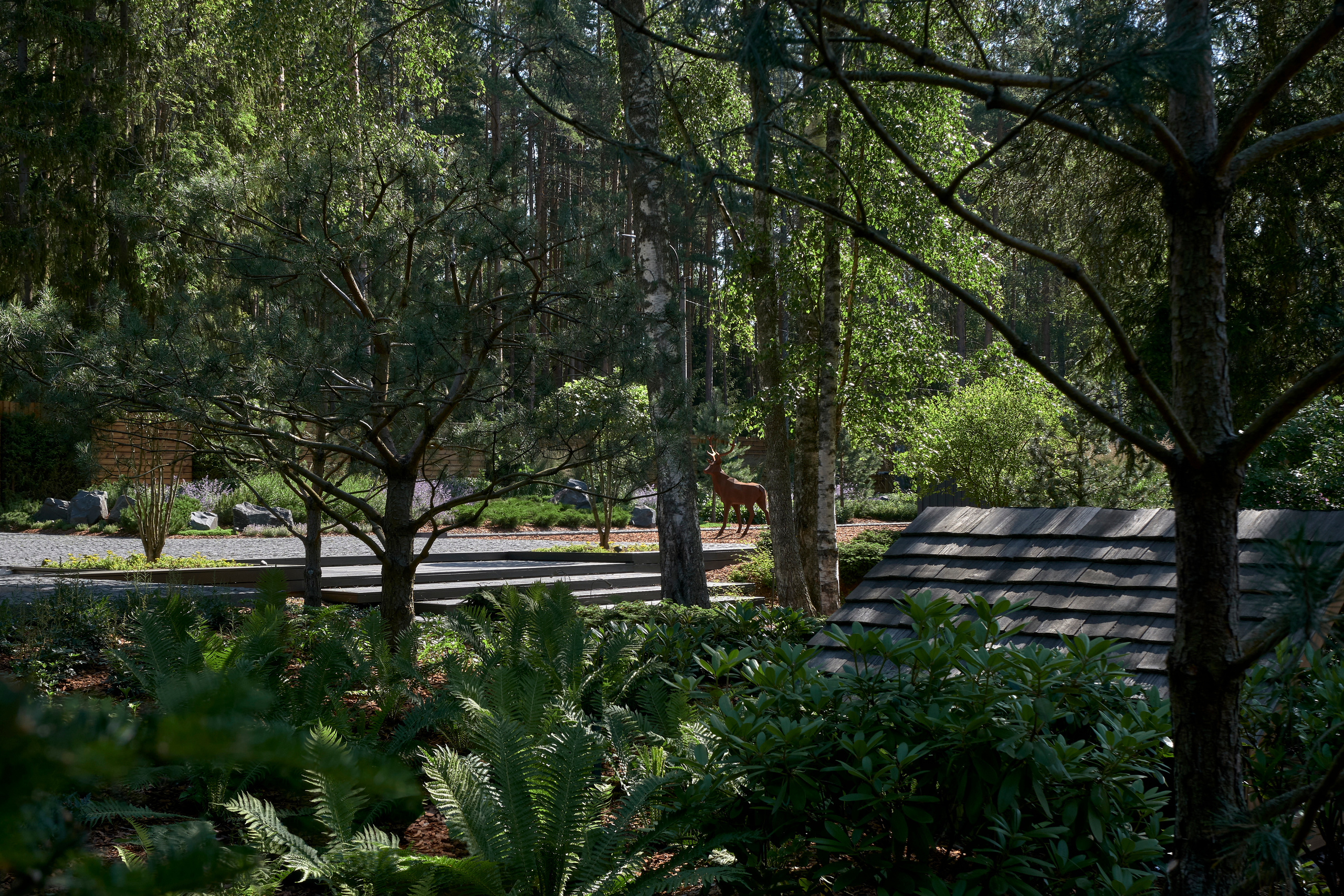 Ландшафтный и интерьерный фотограф Наталья Соловьева. Фотосъемка сада Усадьба Хрустальное для Валерия Федотова и ландшафтной студии lburo | interioto