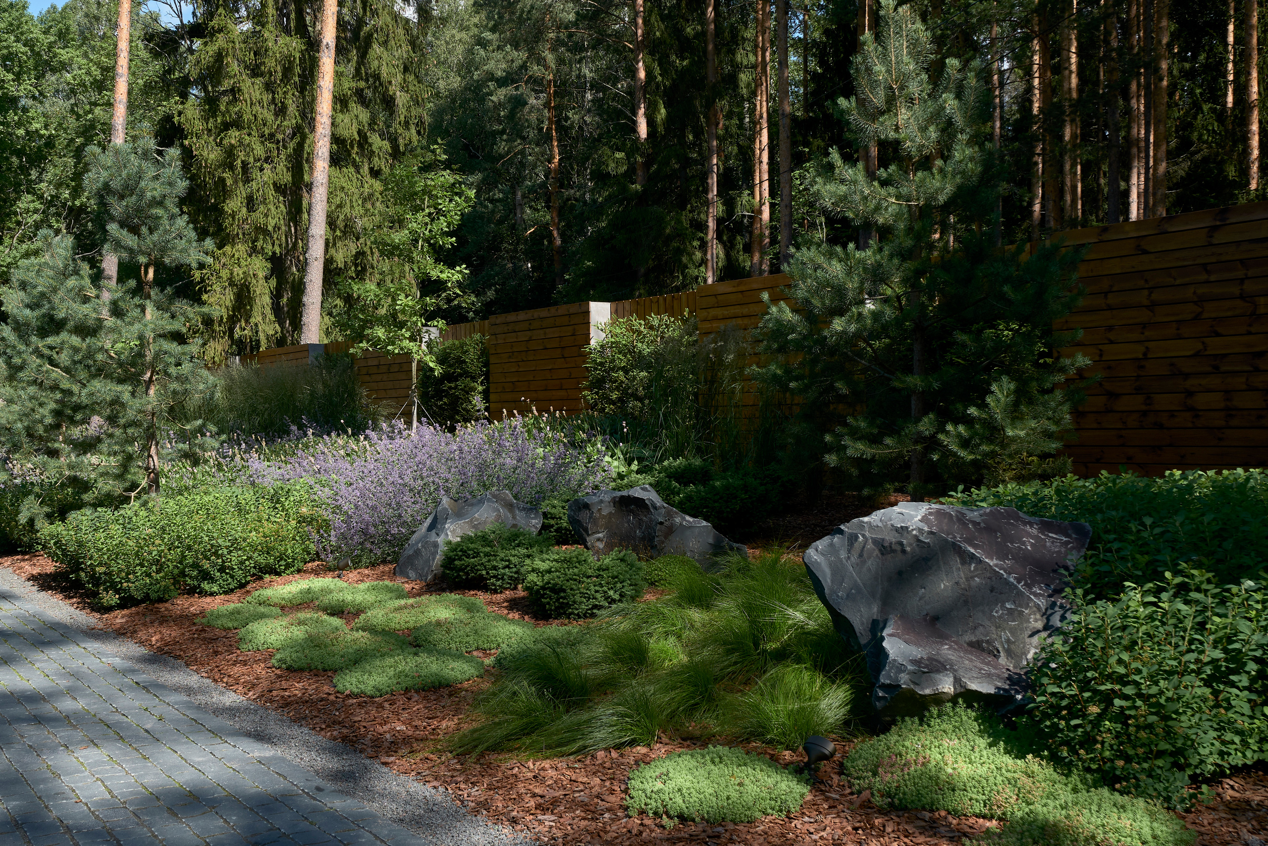 Ландшафтный и интерьерный фотограф Наталья Соловьева. Фотосъемка сада Усадьба Хрустальное для Валерия Федотова и ландшафтной студии lburo | interioto