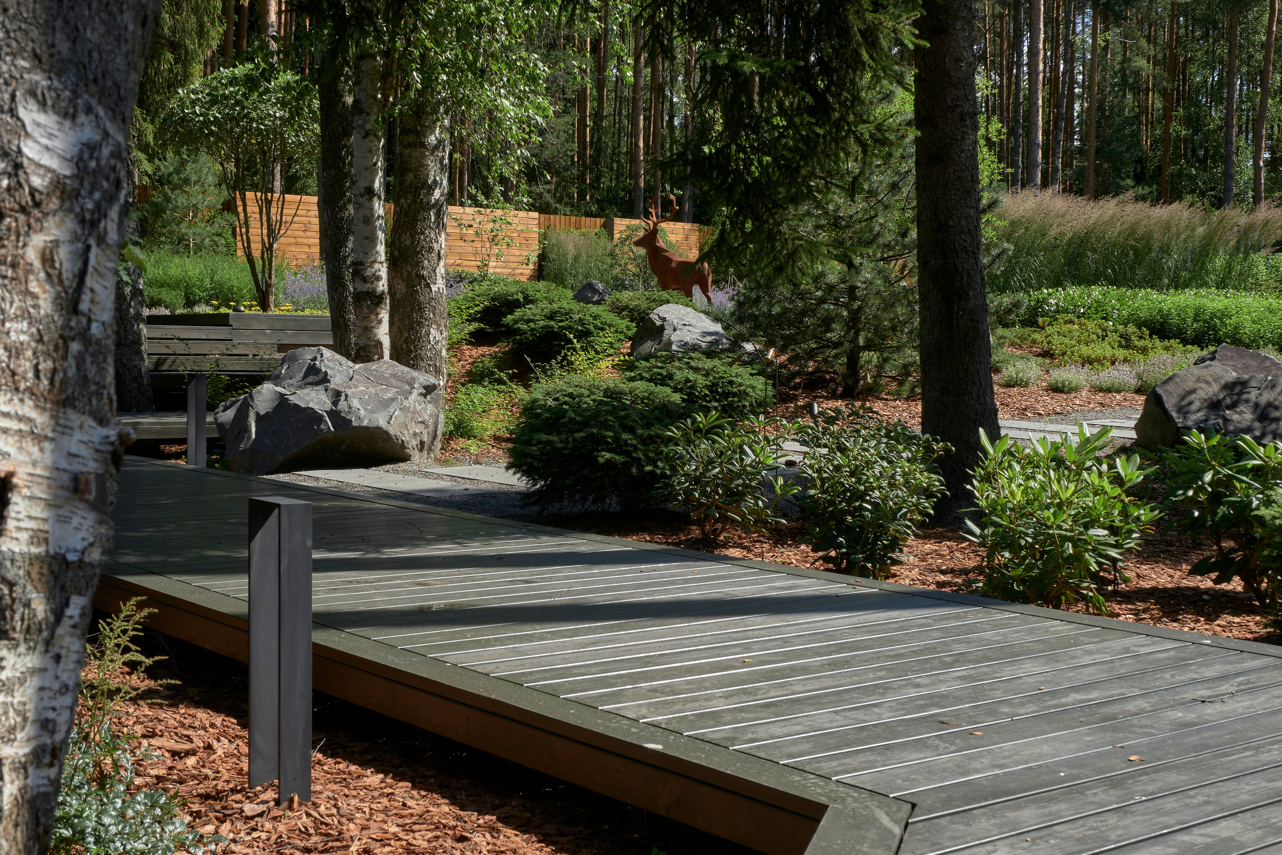 Ландшафтный и интерьерный фотограф Наталья Соловьева. Фотосъемка сада Усадьба Хрустальное для Валерия Федотова и ландшафтной студии lburo | interioto