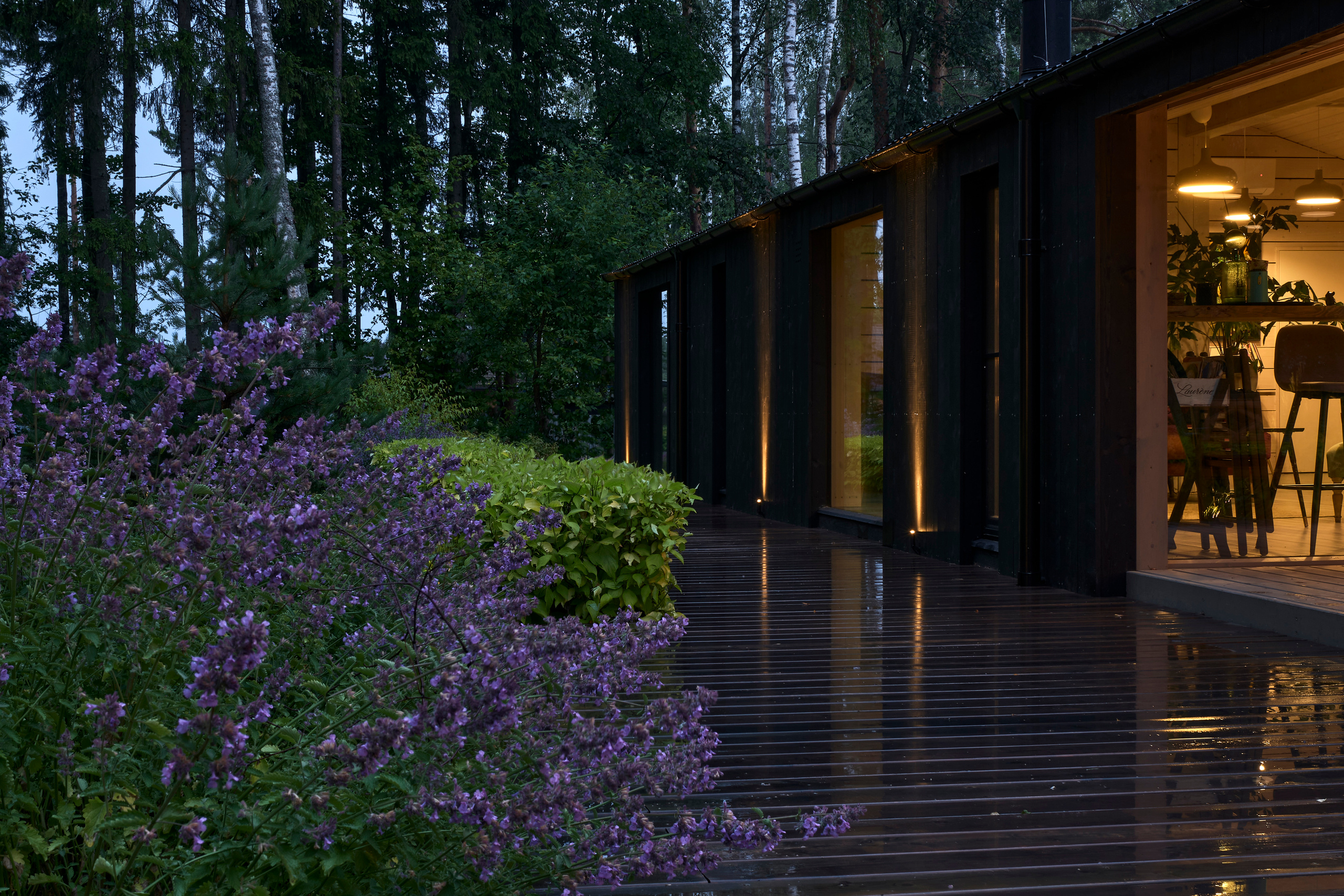 Ландшафтный и интерьерный фотограф Наталья Соловьева. Фотосъемка проекта сада Haus im wald для ландшафтной студии lburo | interioto