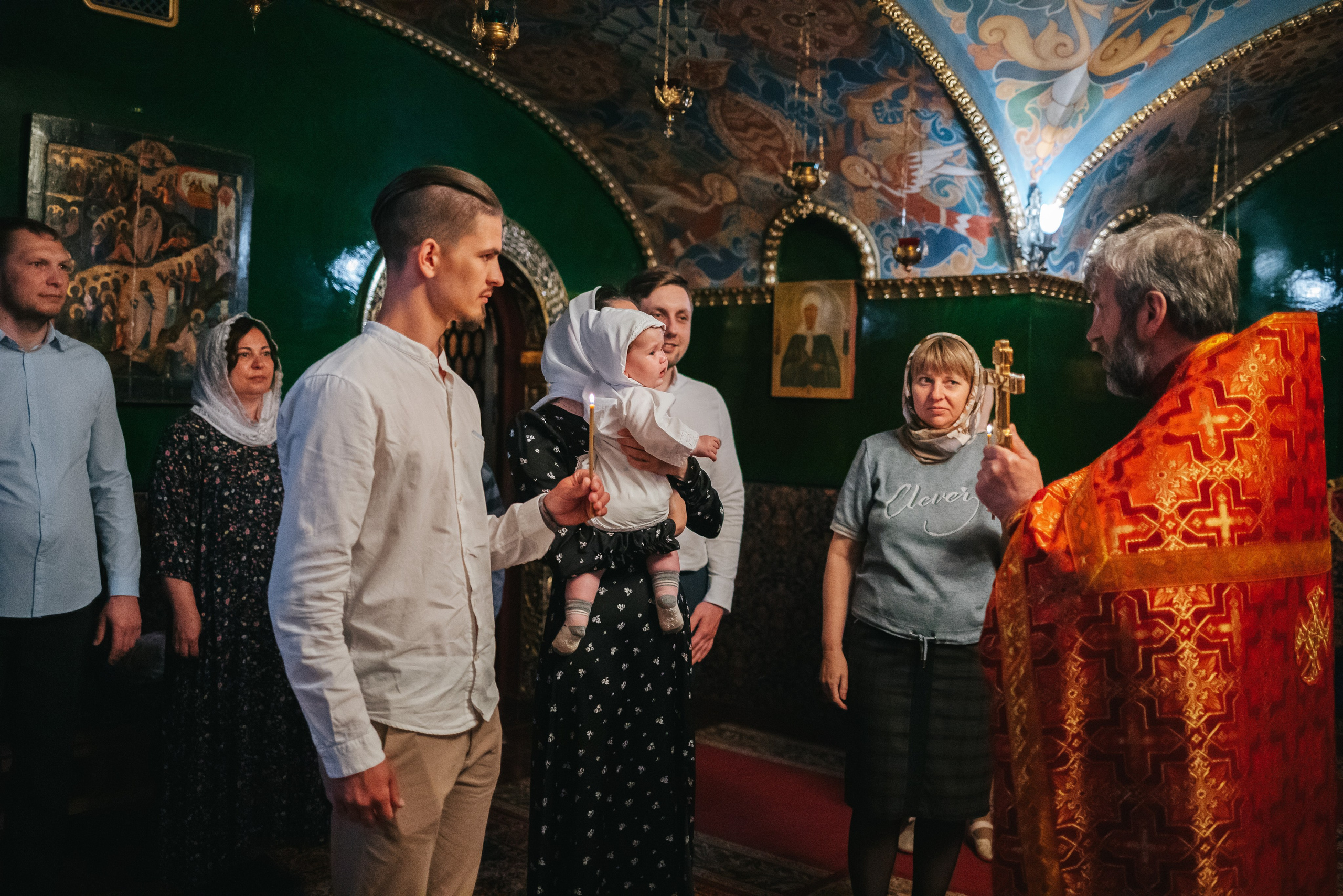 Крещение Лизы. Семейный lifestyle фотограф в Санкт-Петербурге Людмила Пахомова