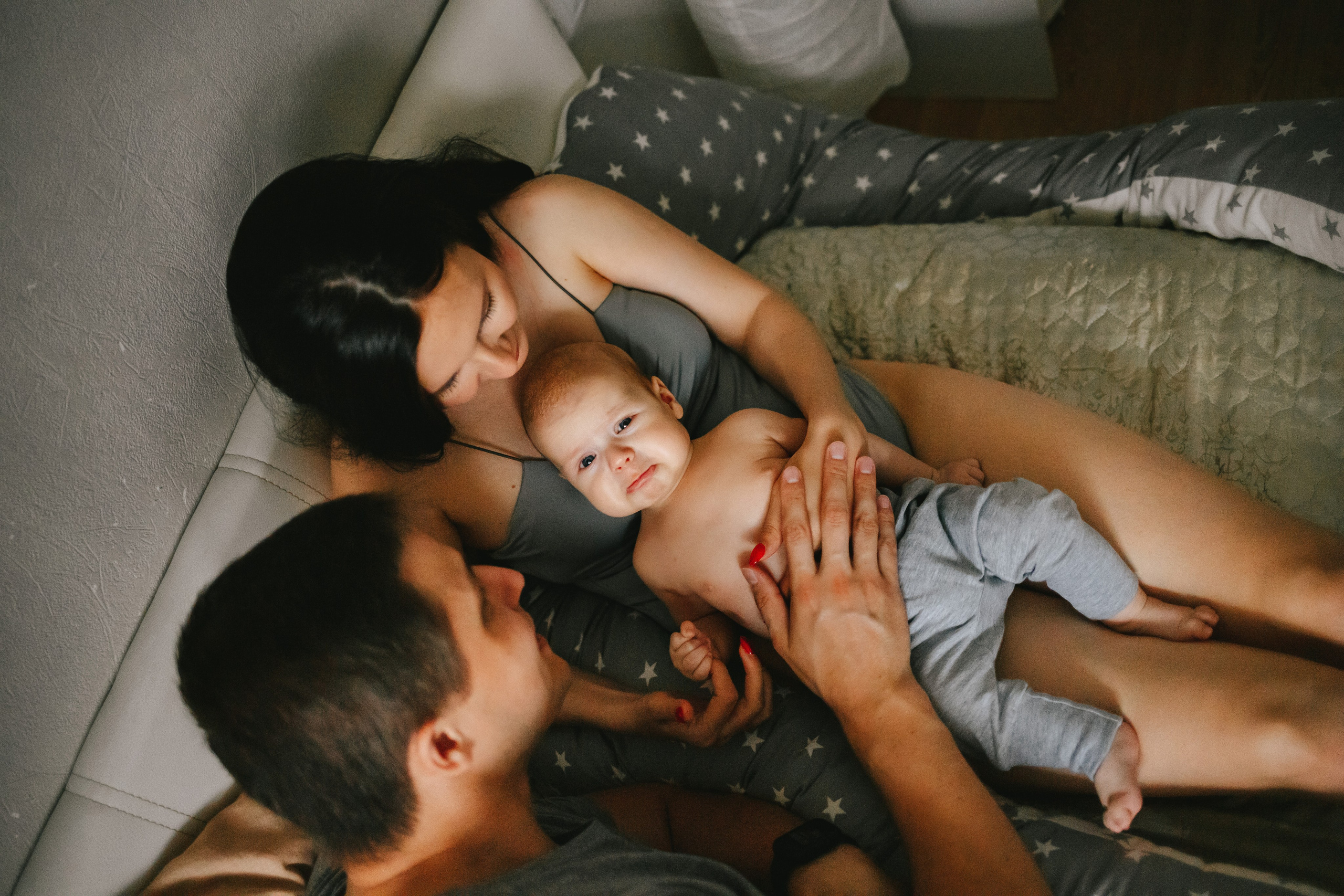 Максим, Олеся и Артём. Семейный lifestyle фотограф в Санкт-Петербурге Людмила Пахомова