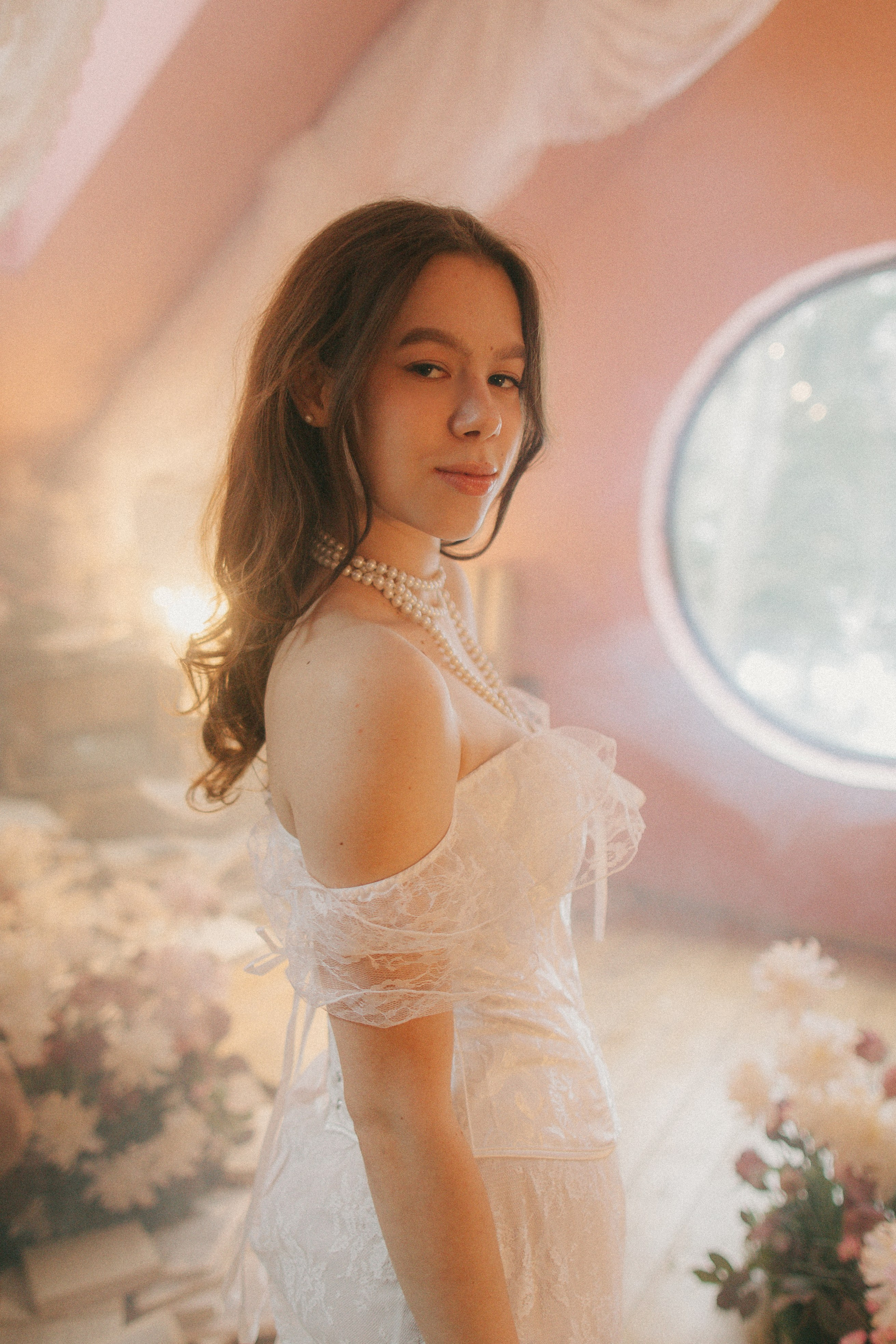 Женский портрет. Фотограф Валентина Волкова. Москва, Апрелевка, Переделкино