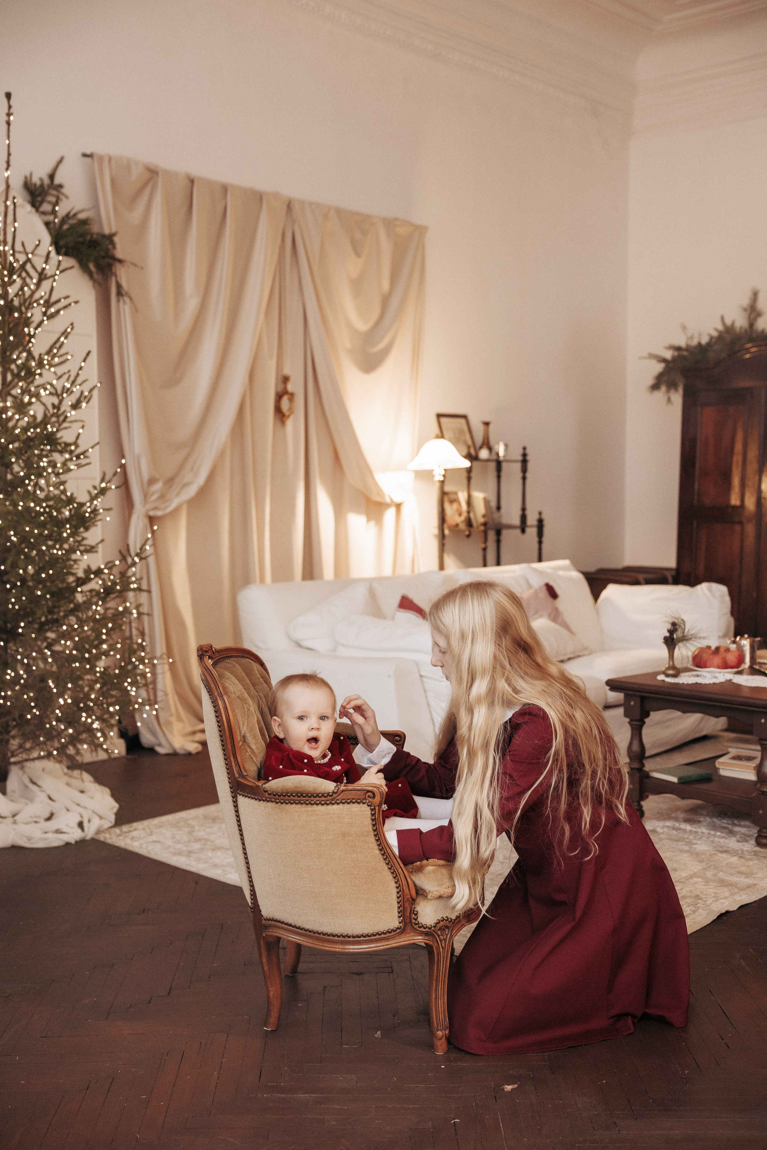 Новогодняя семейная фотосессия в Санкт-Петребруге. Профессиональный фотограф в Санкт-Петербурге Александр Волосенцев