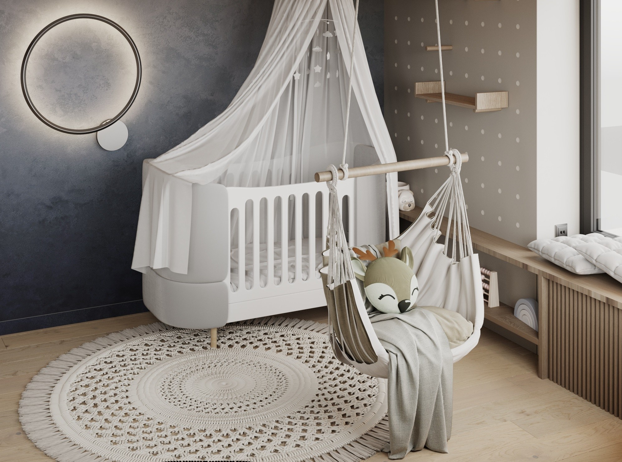 Концепция и детская зона «West Garden». Интерьеры и архитекура