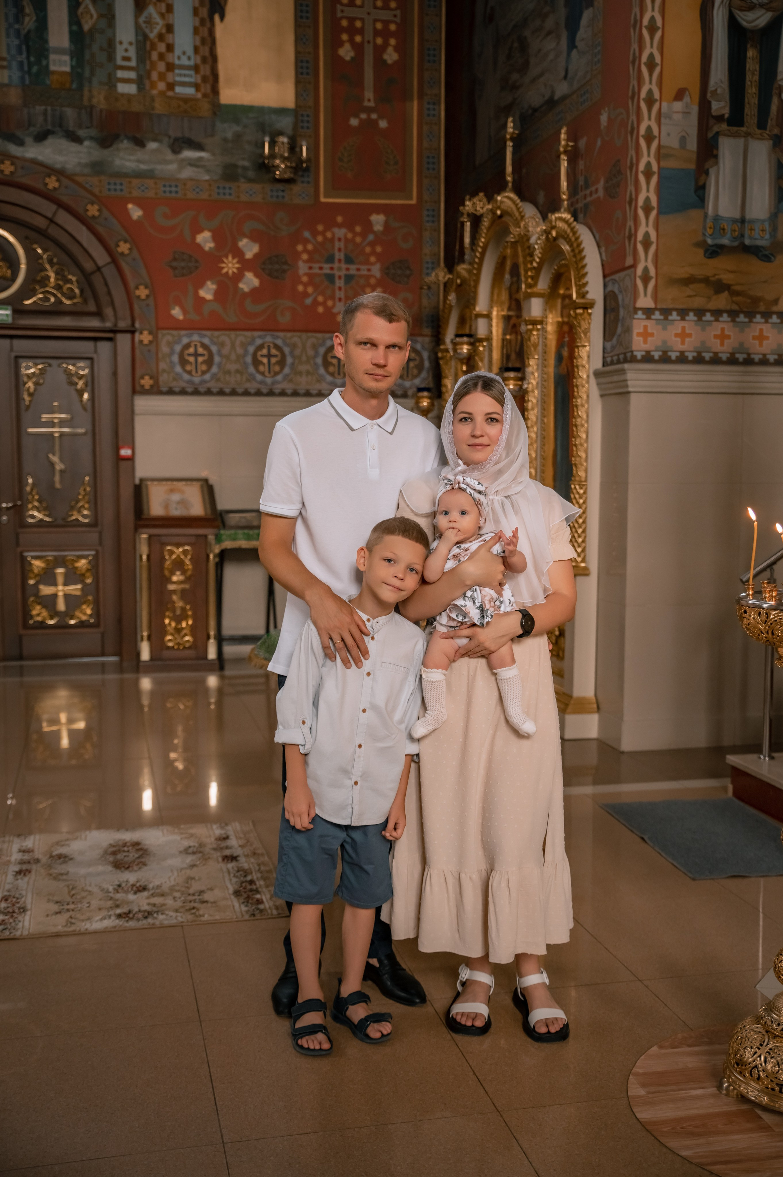 КРЕЩЕНИЕ ЕВЫ. Свадебный и семейный фотограф в Краснодарском крае