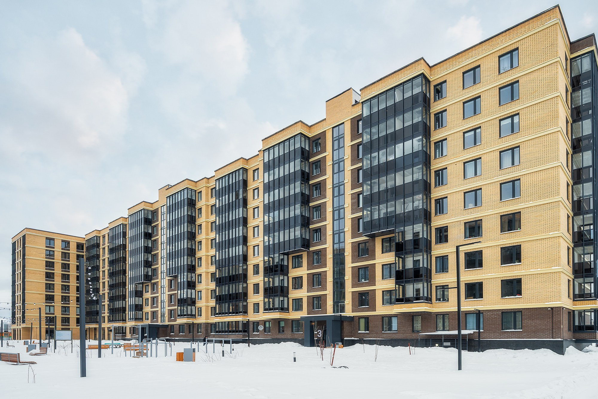 Фотосъемка жилого комплекса Аквилон NEO, фотограф Александр Ермолин Архангельск