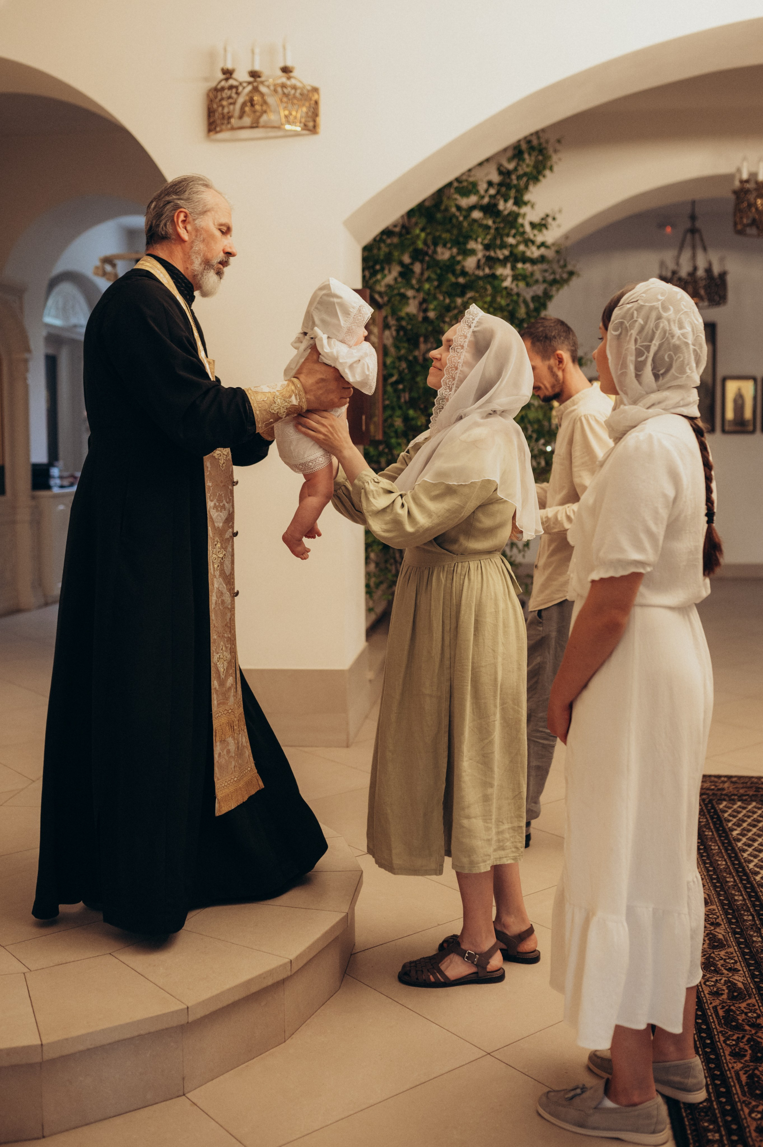 Крещение Машеньки. Семейный фотограф МОСКВА/Королёв