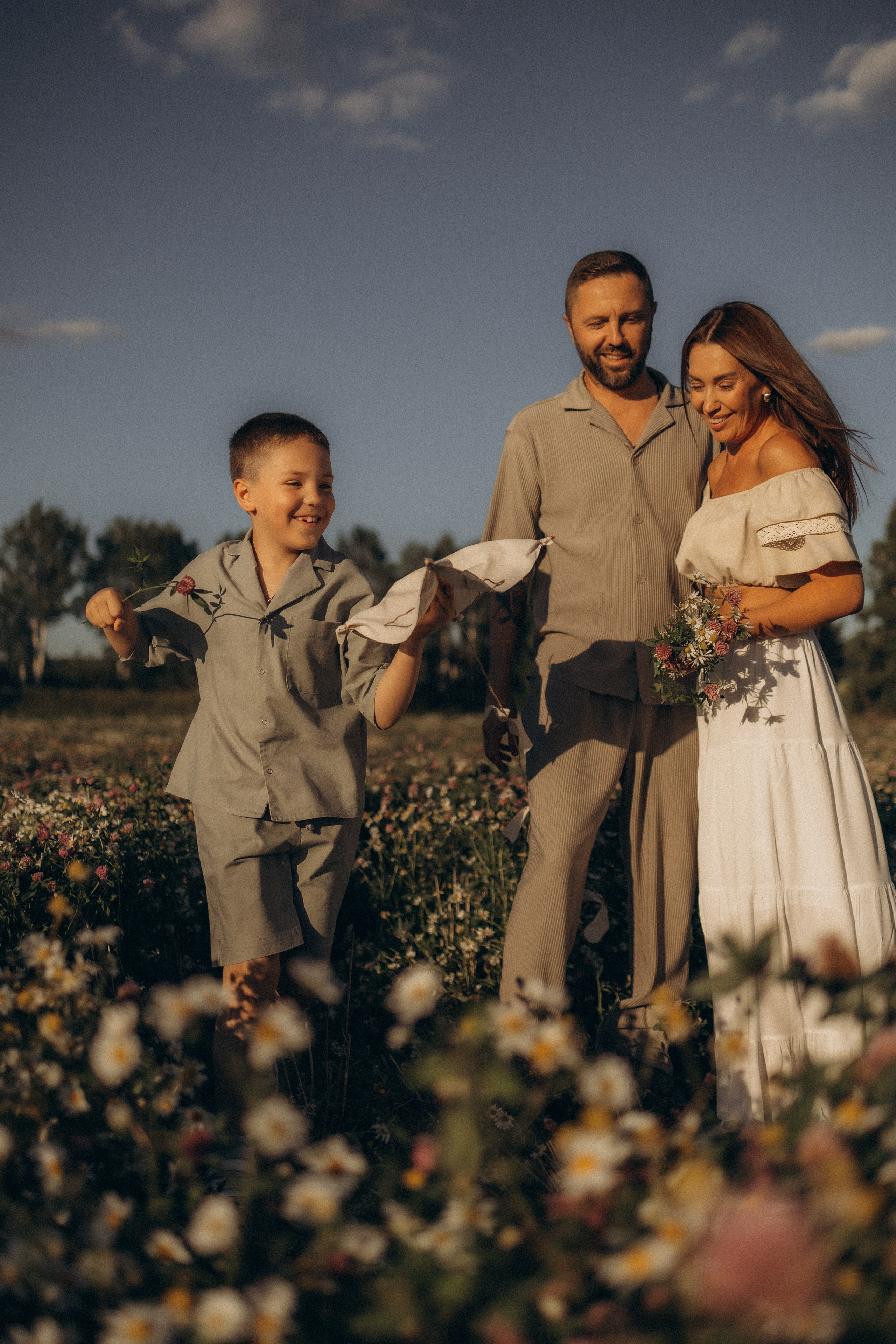 Семейная в ромашках. Эльвира Галимьянова — семейный фотограф Екатеринбурга