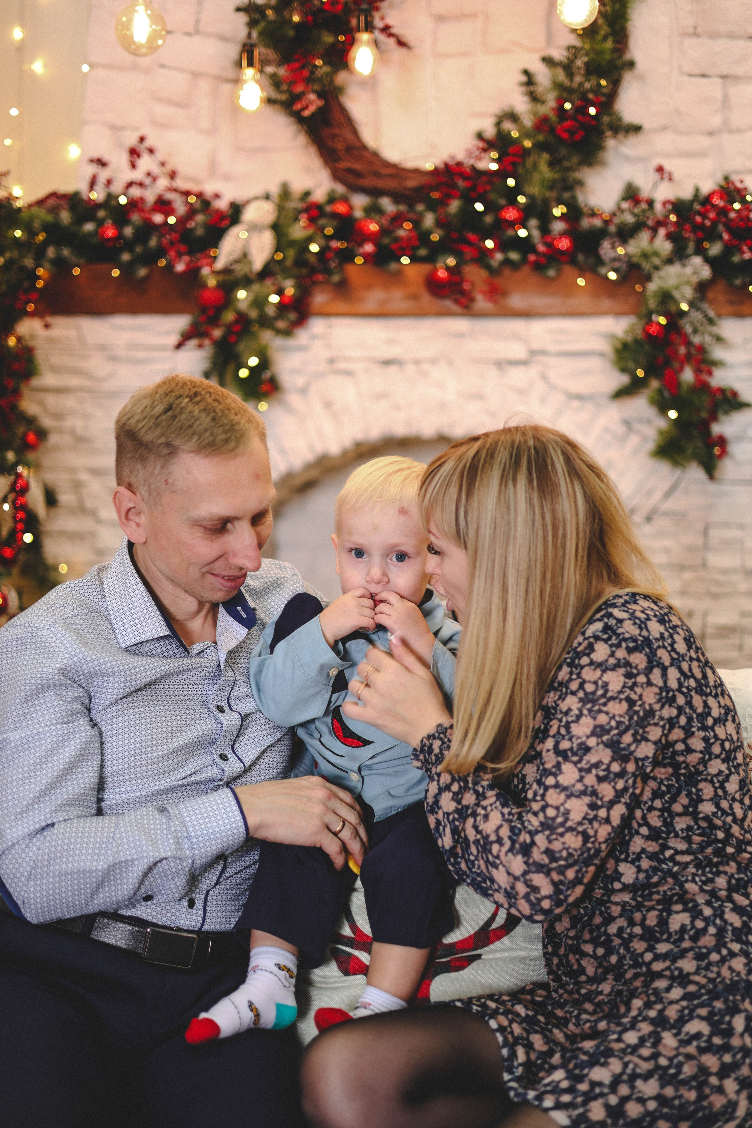 Новогодняя история «Мария и ее семья». Фотограф в Москве Анастасия Калинина