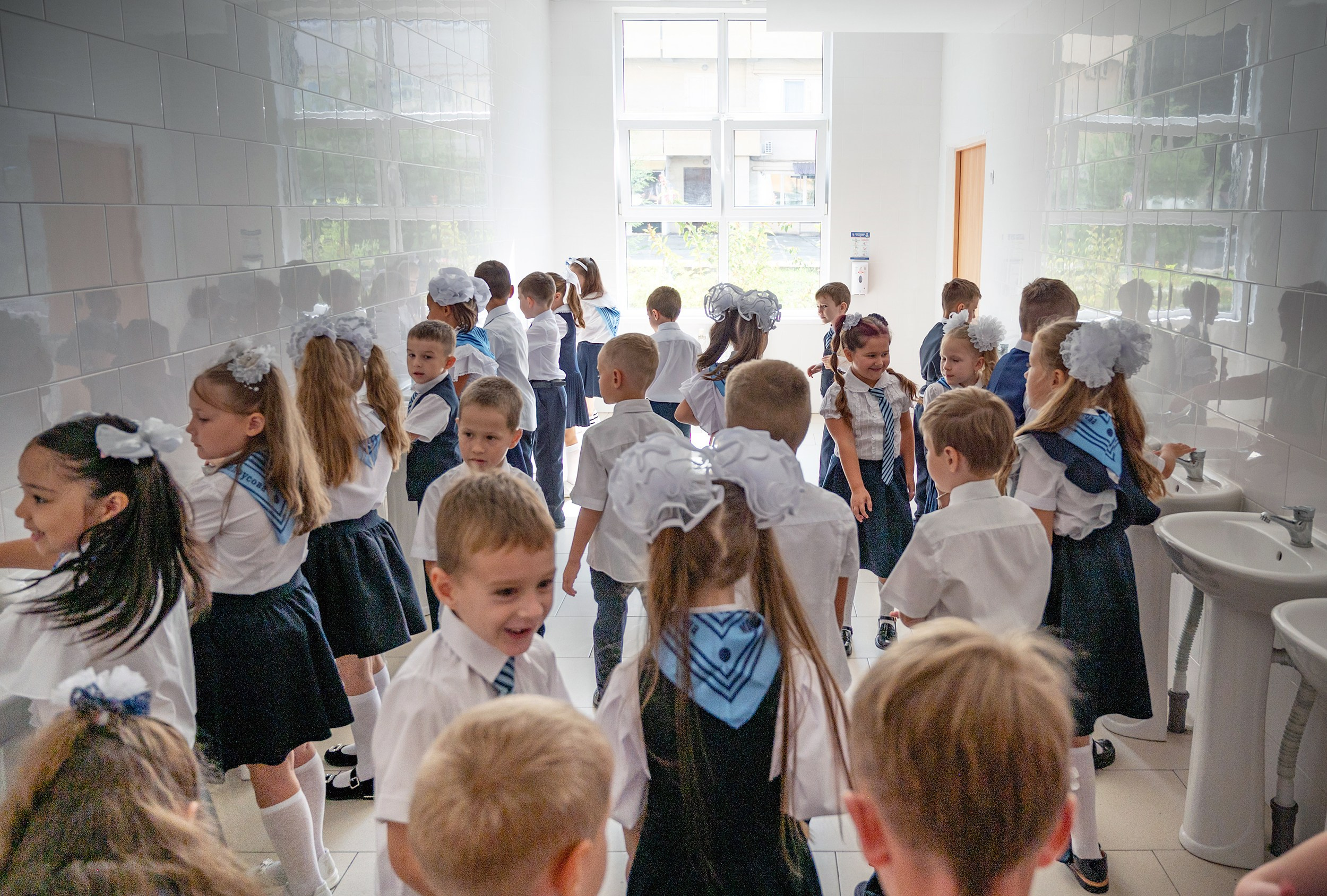 Первый раз в первый класс. Фотографирую счастливых людей в Сочи